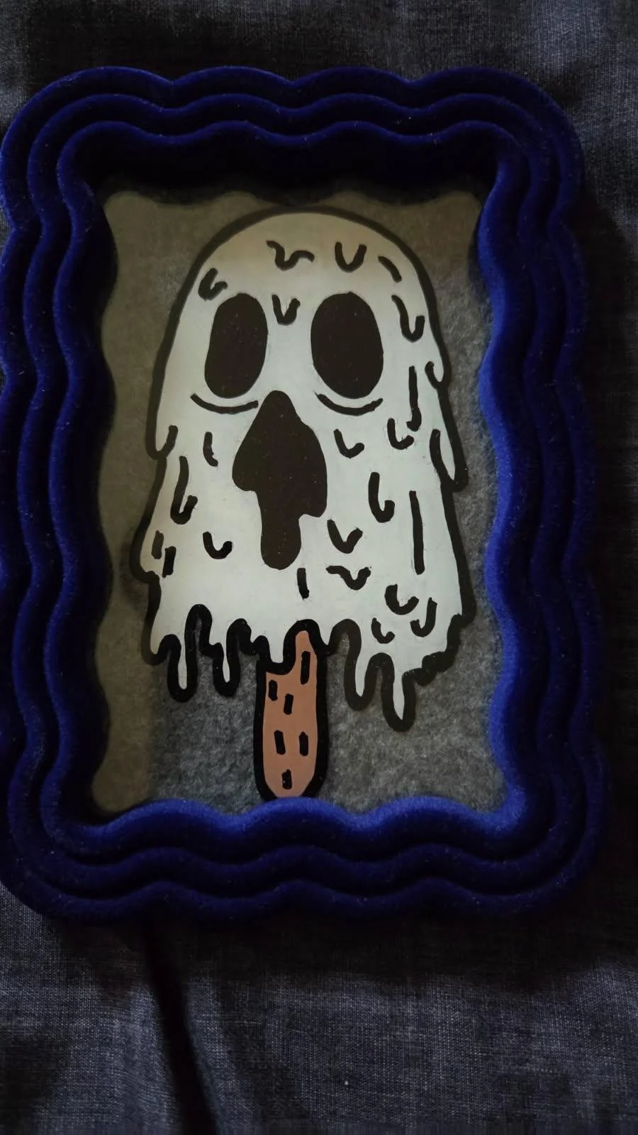 I (Scream) painting