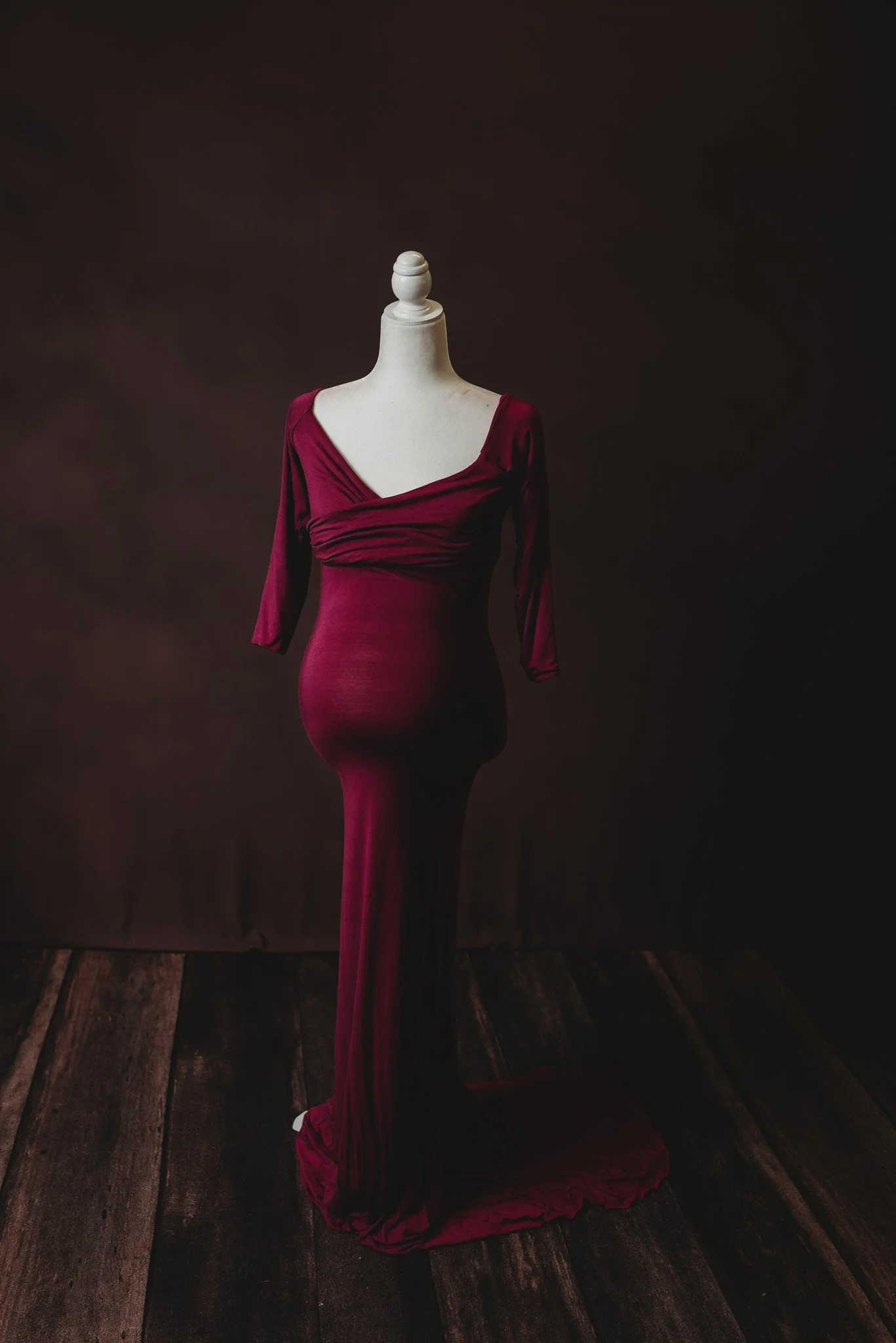Maternity dress on mannequin