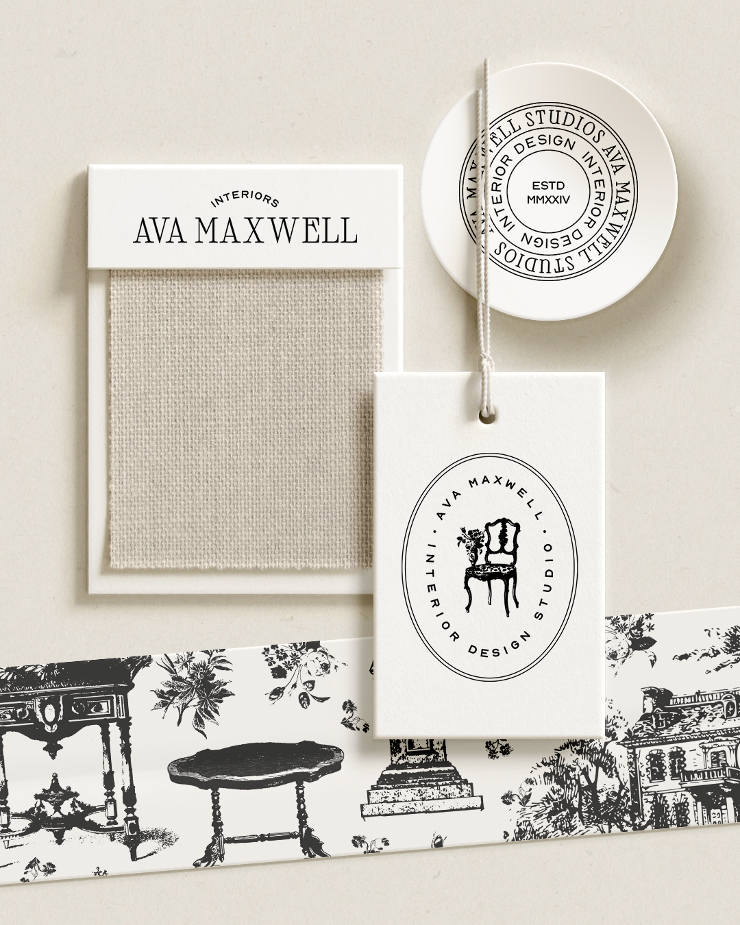 Brand Identity and Logo Design for Interior Design Business