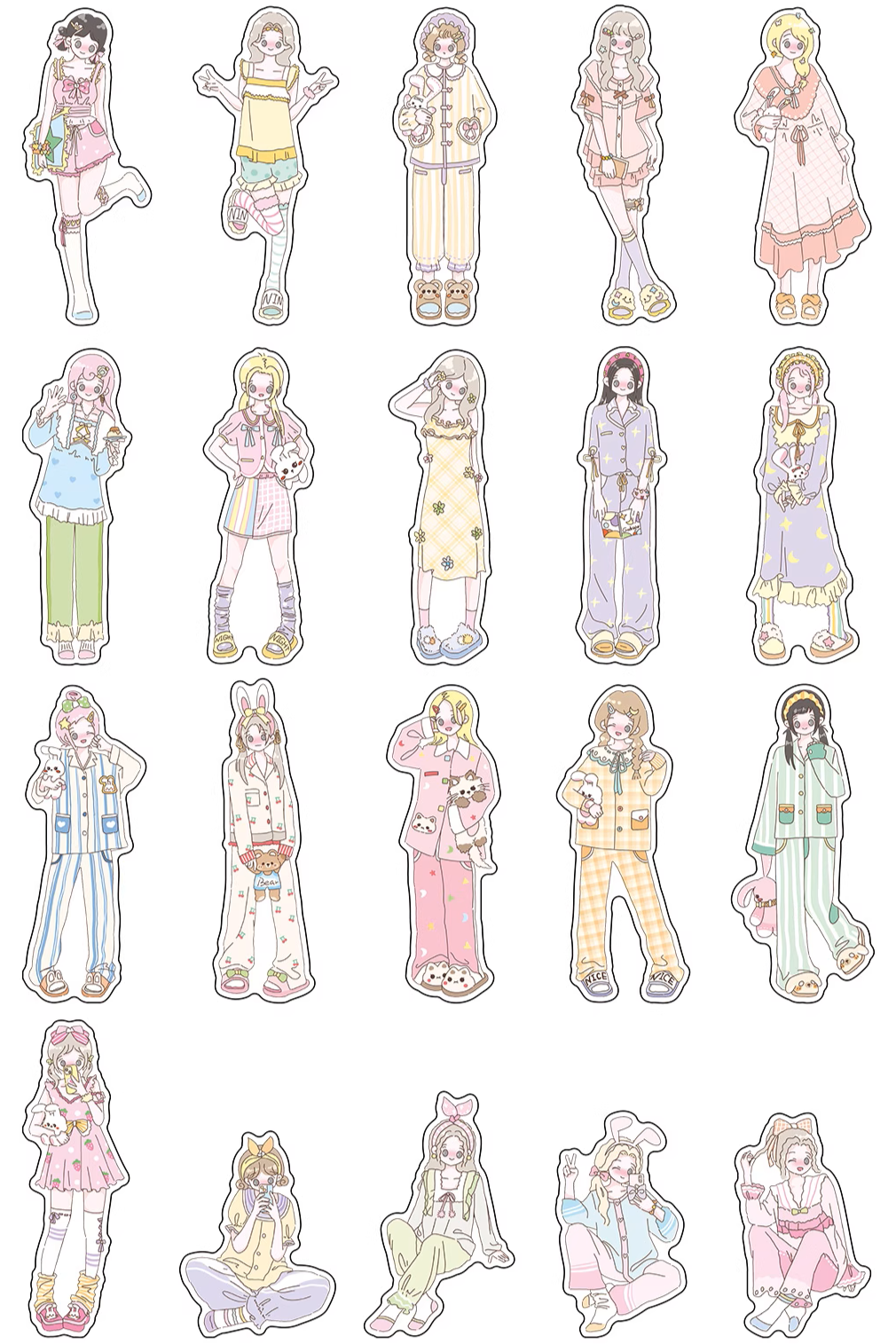 Pajamas Party Sticker Pack