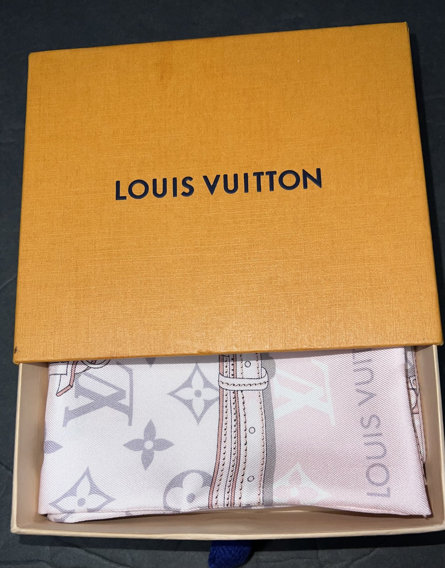 Louis Vuitton Silk Twill Monogram Confidential Bandeau Scarf - The Lux  Portal