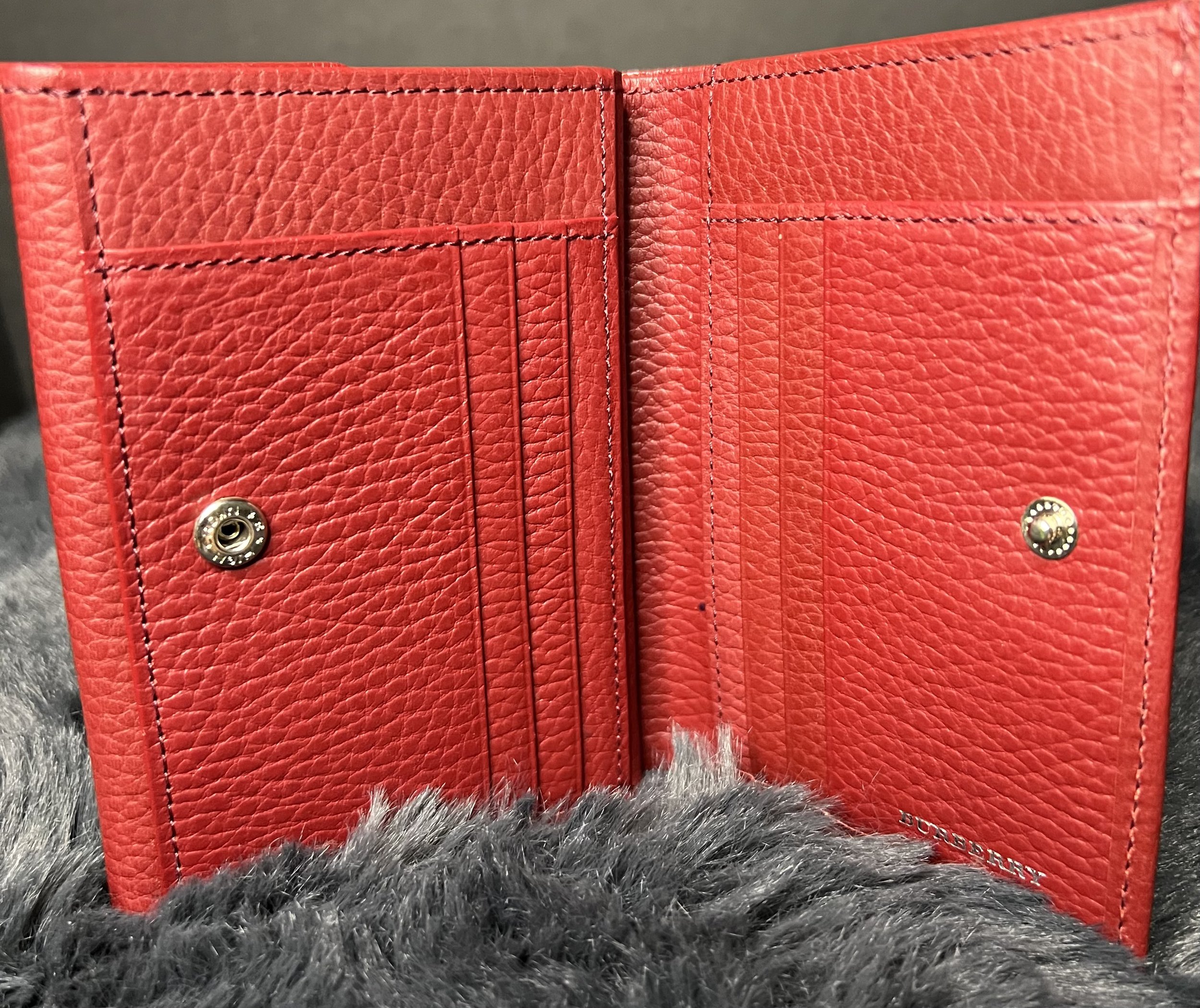Burberry Trifold Wallet — Thrift N Luxe