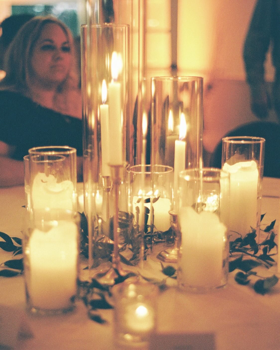 Nothing captures the mood of a reception like film does 🕯️