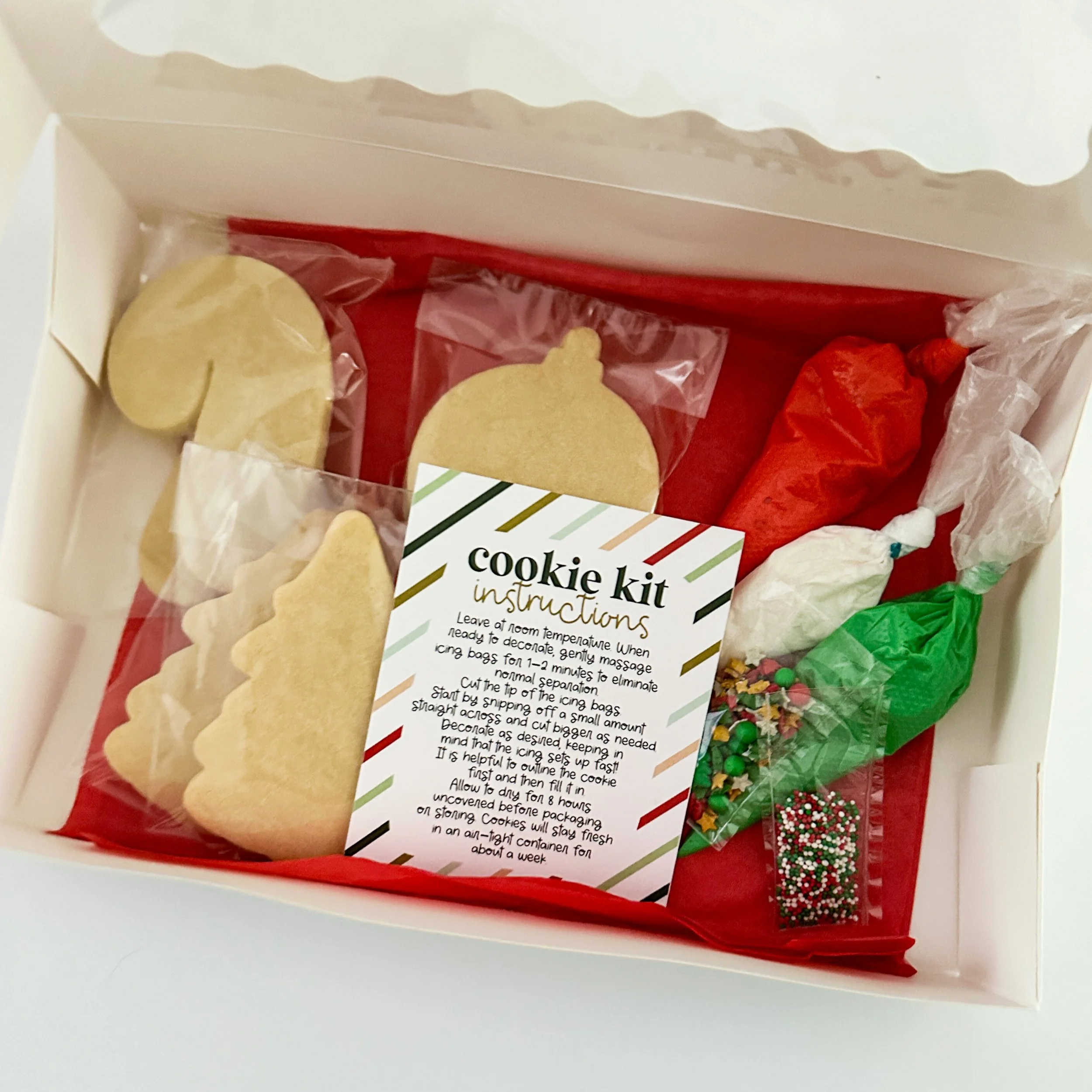🎅 Christmas Eve Cookie Decorating Kits