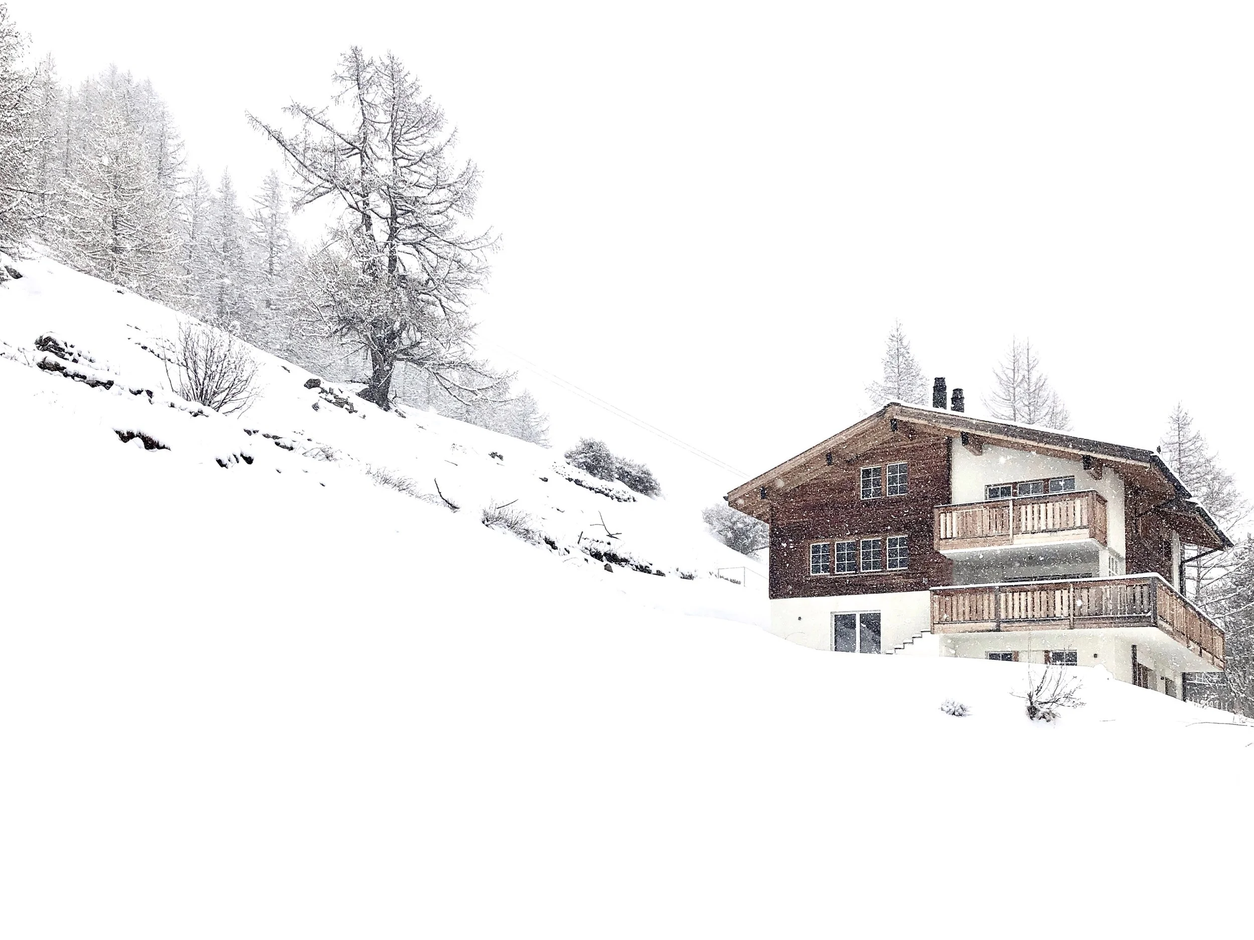 swiss ski lodge