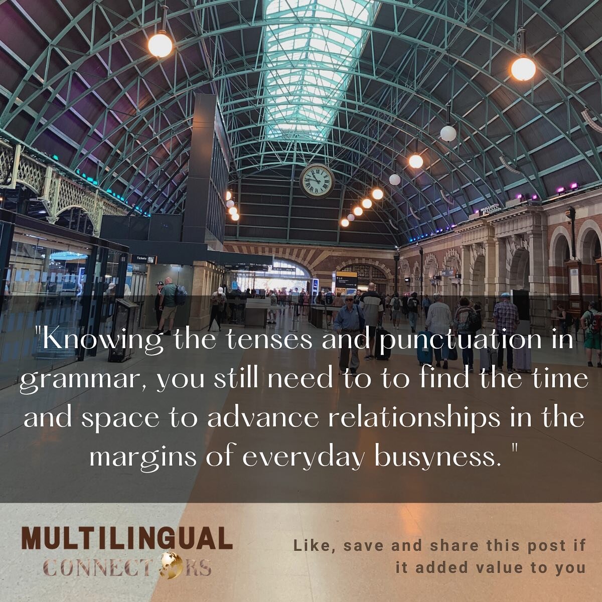 Are you challenged to find the time and space to build connections? If so, why?

Let me know your thoughts in the comments or DM.

@daisywu.multilingualconnector 
#inspiringwomen women #migrantwomen #multicultural #femalepreneur multiculturalwomen #i