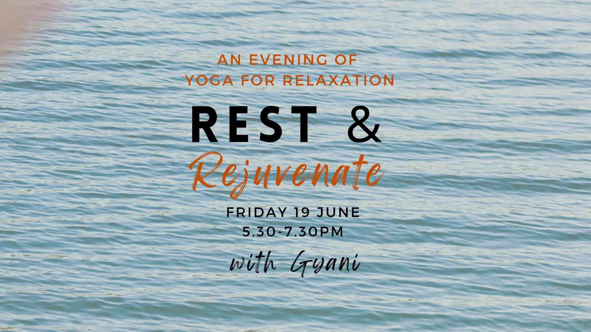 Rest &amp; Rejuvenate