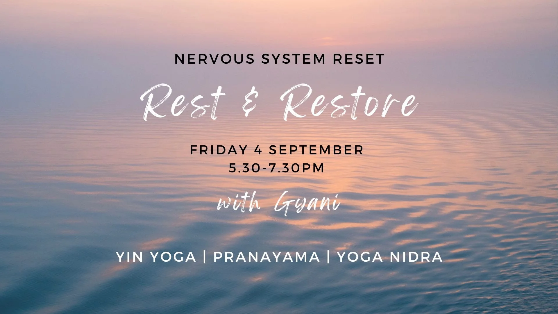 Rest &amp; Restore