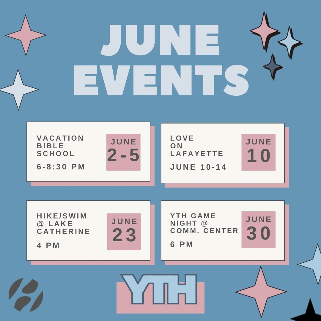 🎉SUMMER IS HERE⛱️ 
Save these dates to your calendar‼️