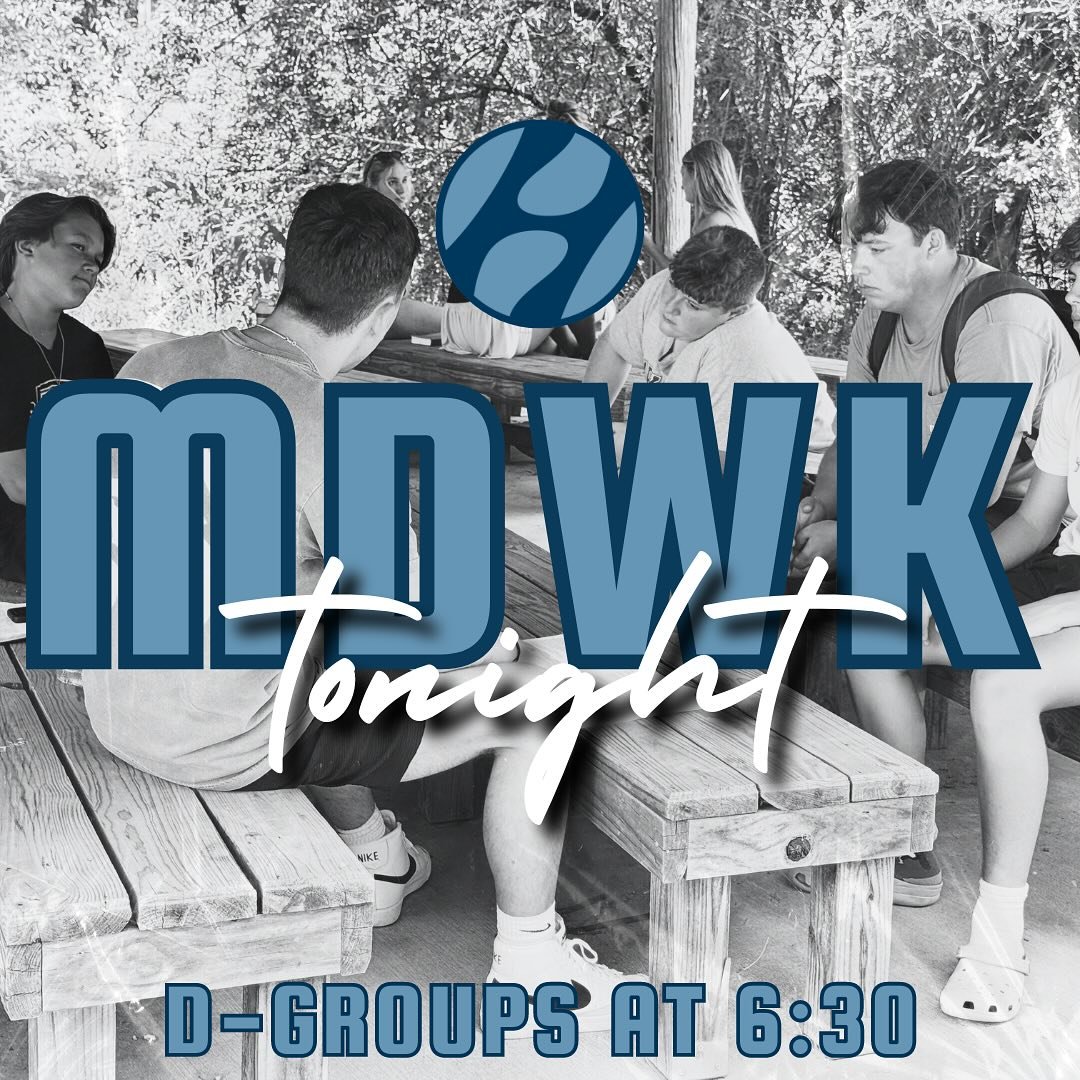 Come hang out and meet your D-Groups tonight! Food will be served at 5:30, Don&rsquo;t miss out🙌