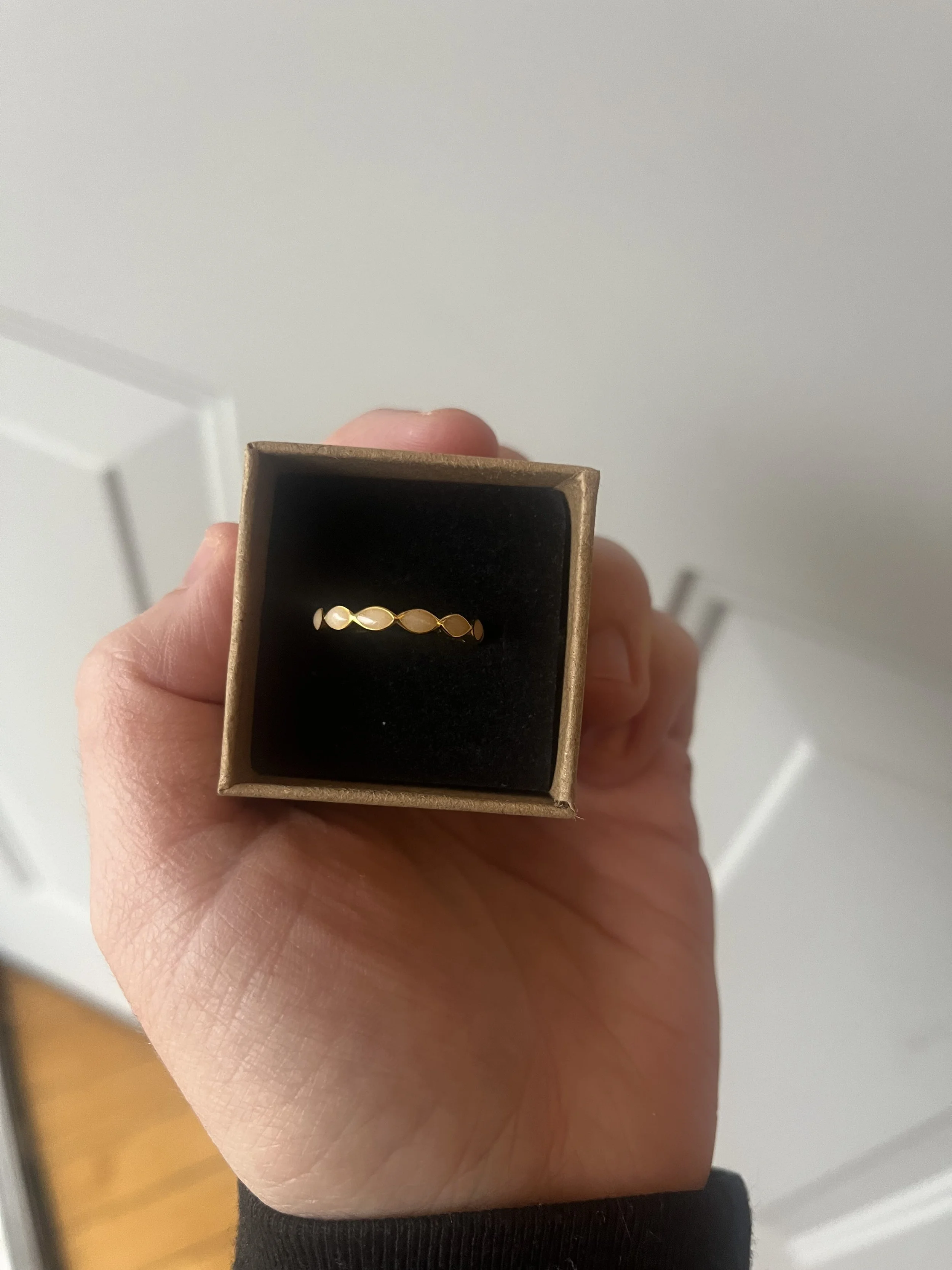 Mama's Milk Gold Stackable Band (No Birth Stone)