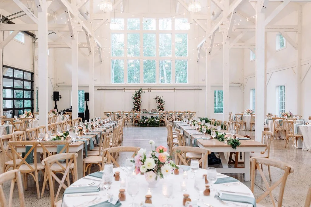 Carolina Grove Fireside Farm deconstructed arch sweetheart table setup.jpg
