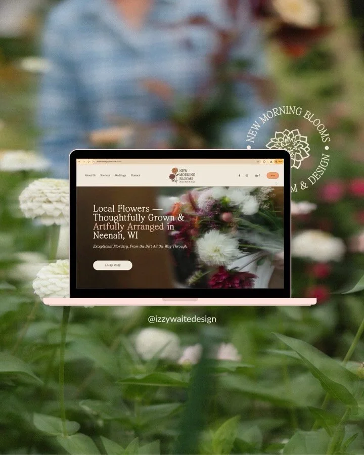 I couldn&rsquo;t resist anymore&hellip; I had to show you the new New Morning Blooms. 🌸

When Margi and Isabel came to me, they already had something really special: a mother-daughter flower farm growing absolutely beautiful, specialty flowers right