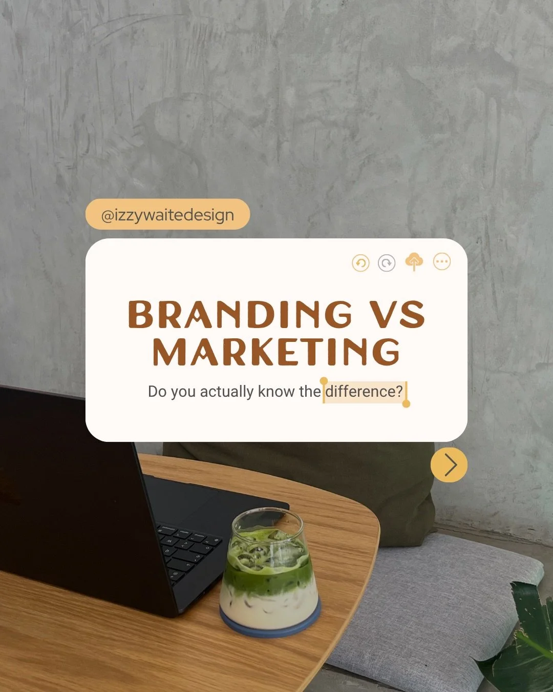 Branding and marketing work together, but they have very different jobs. 

Your marketing gets people to discover you. Your branding gives them a reason to remember you, trust you, and stick around.

If you&rsquo;re putting all your energy into getti