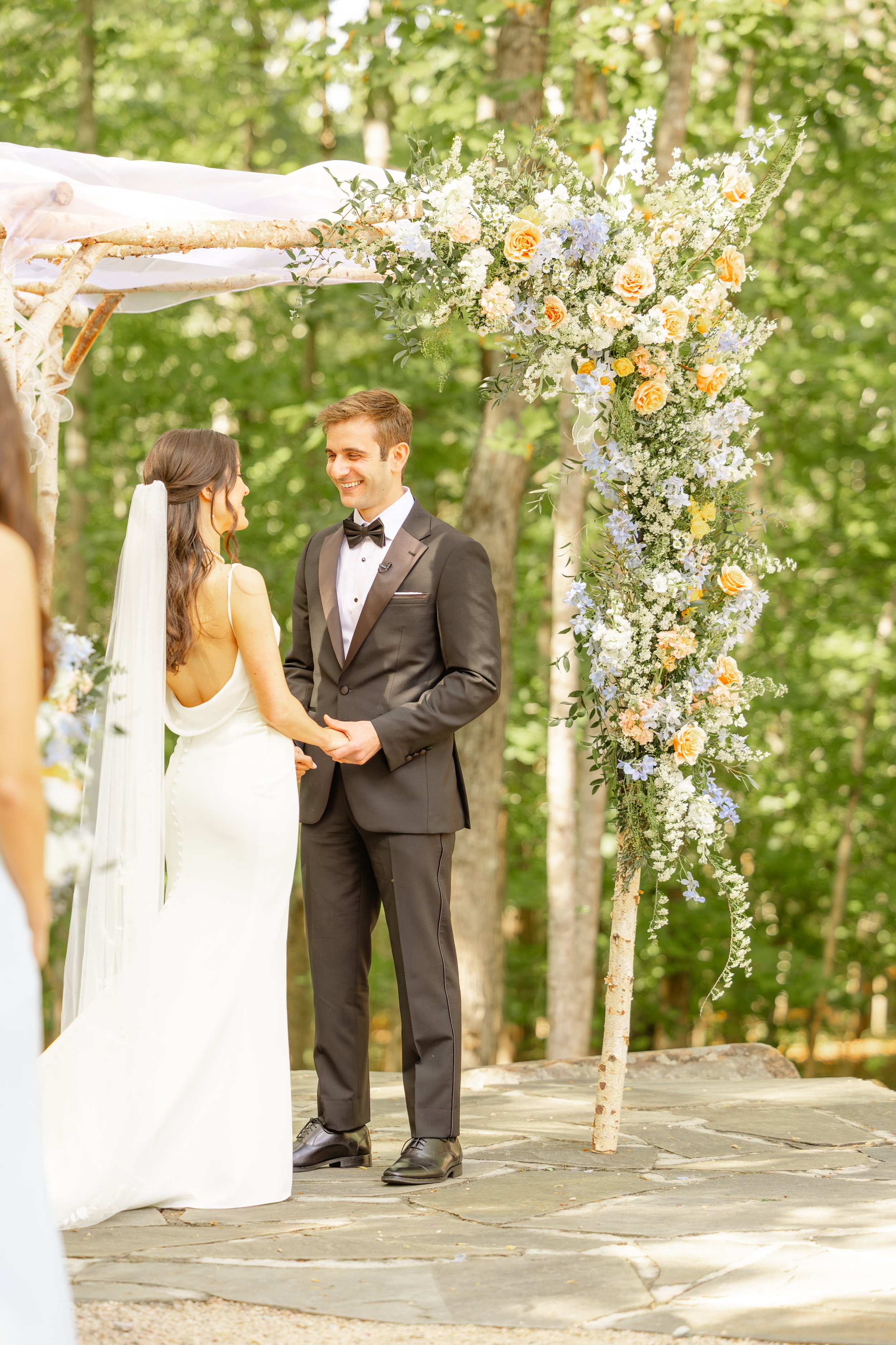 H and N Carolina Grove white chuppah during ceremony.JPG