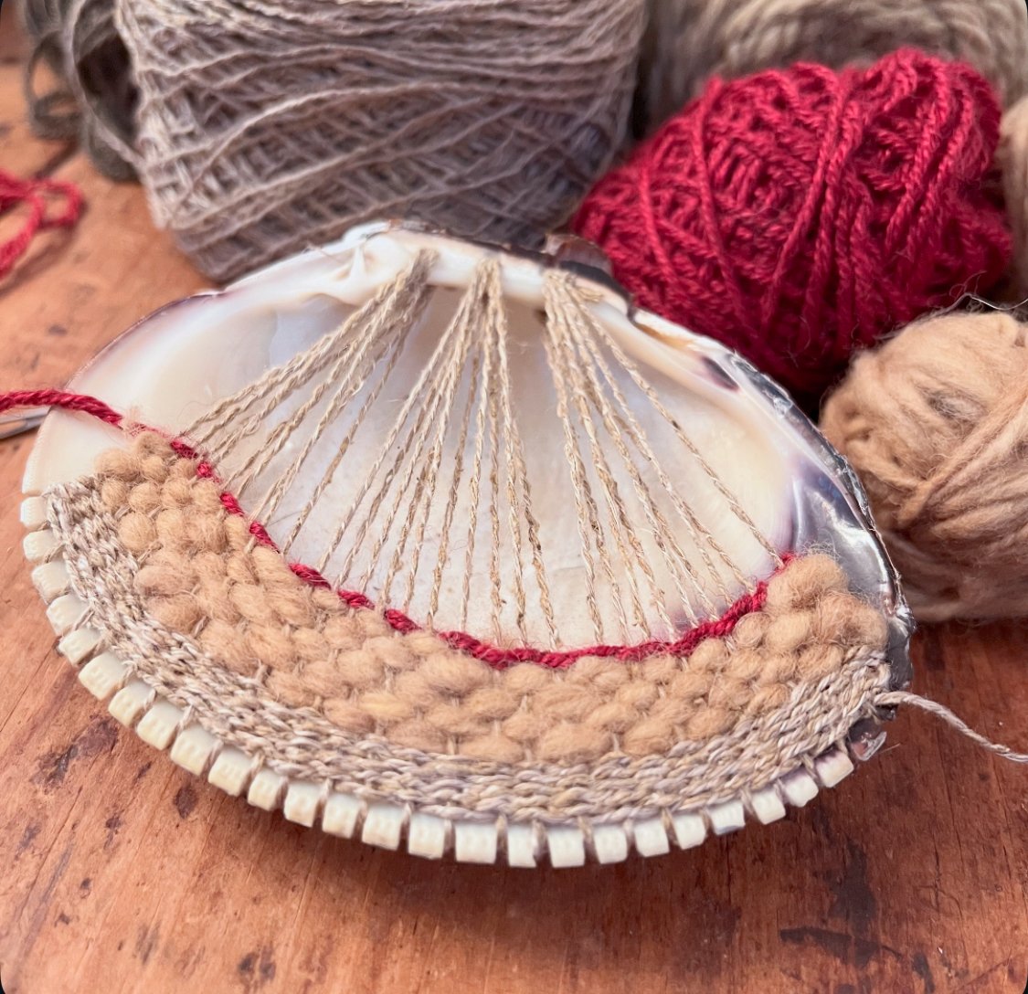 Quahog Clamshell Weaving Workshop