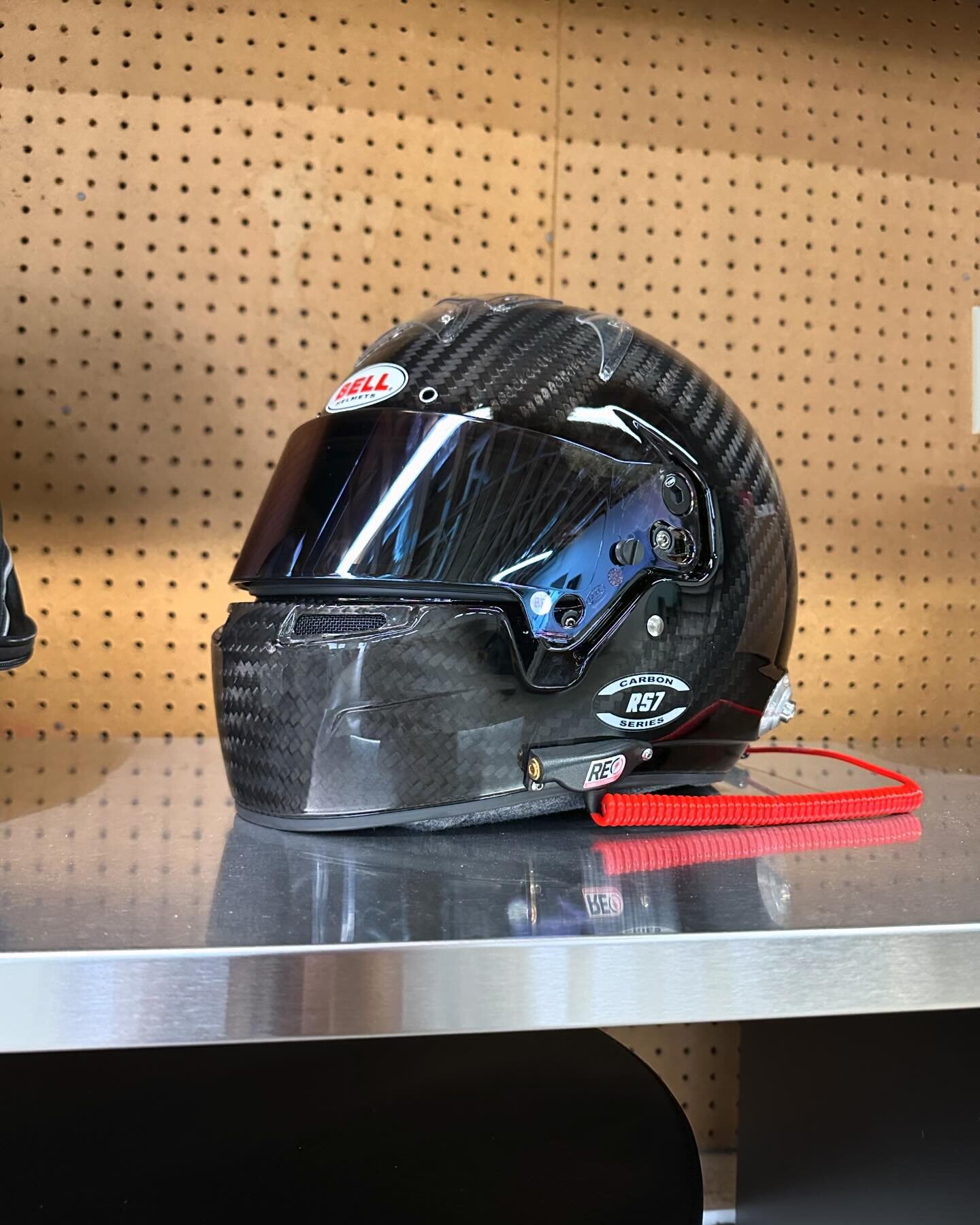 New Bell helmet for 2024 with the @reradioz helmet kit installed. 😎