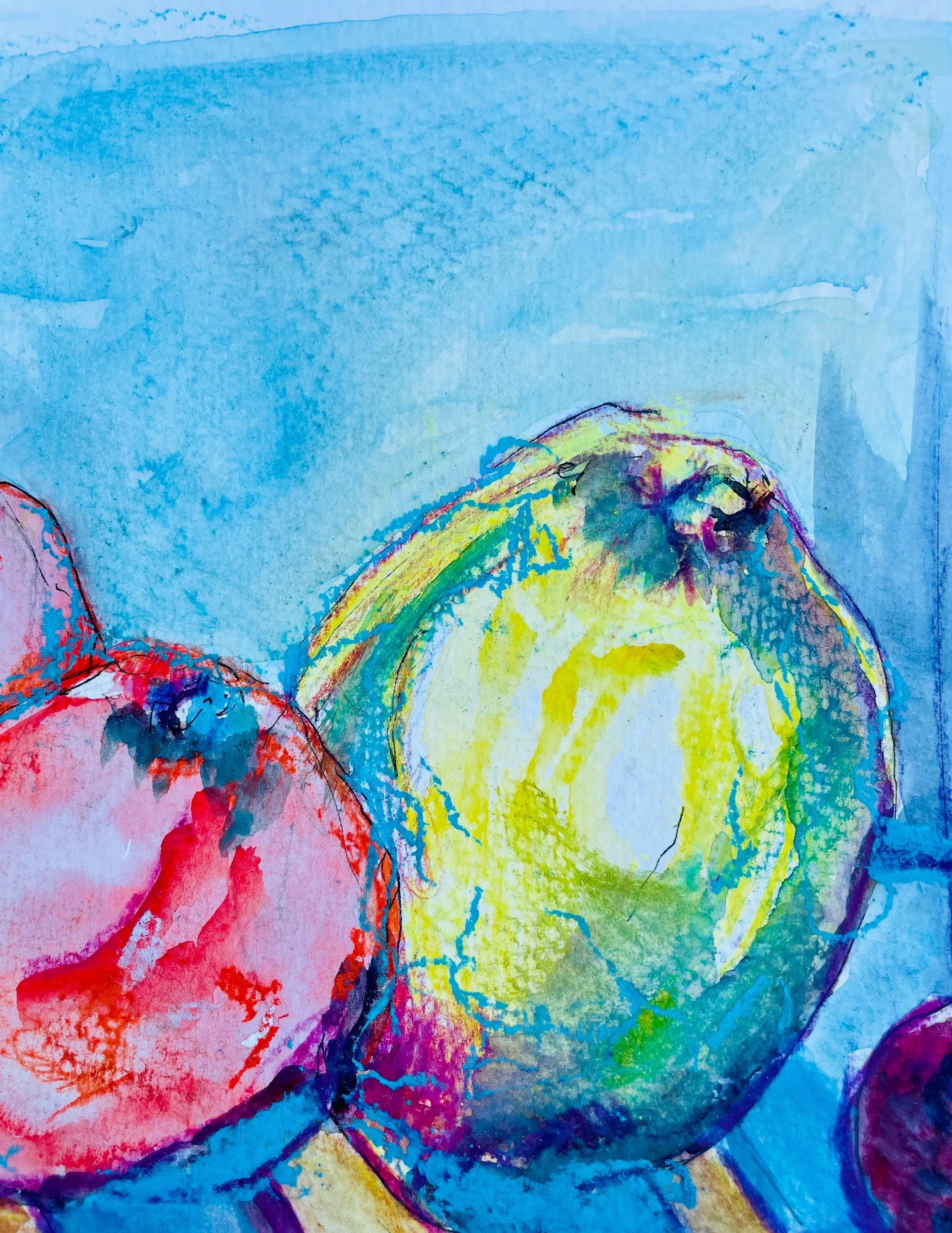 This is a mixed media painting.
8"X8" 
Framed 
190.00