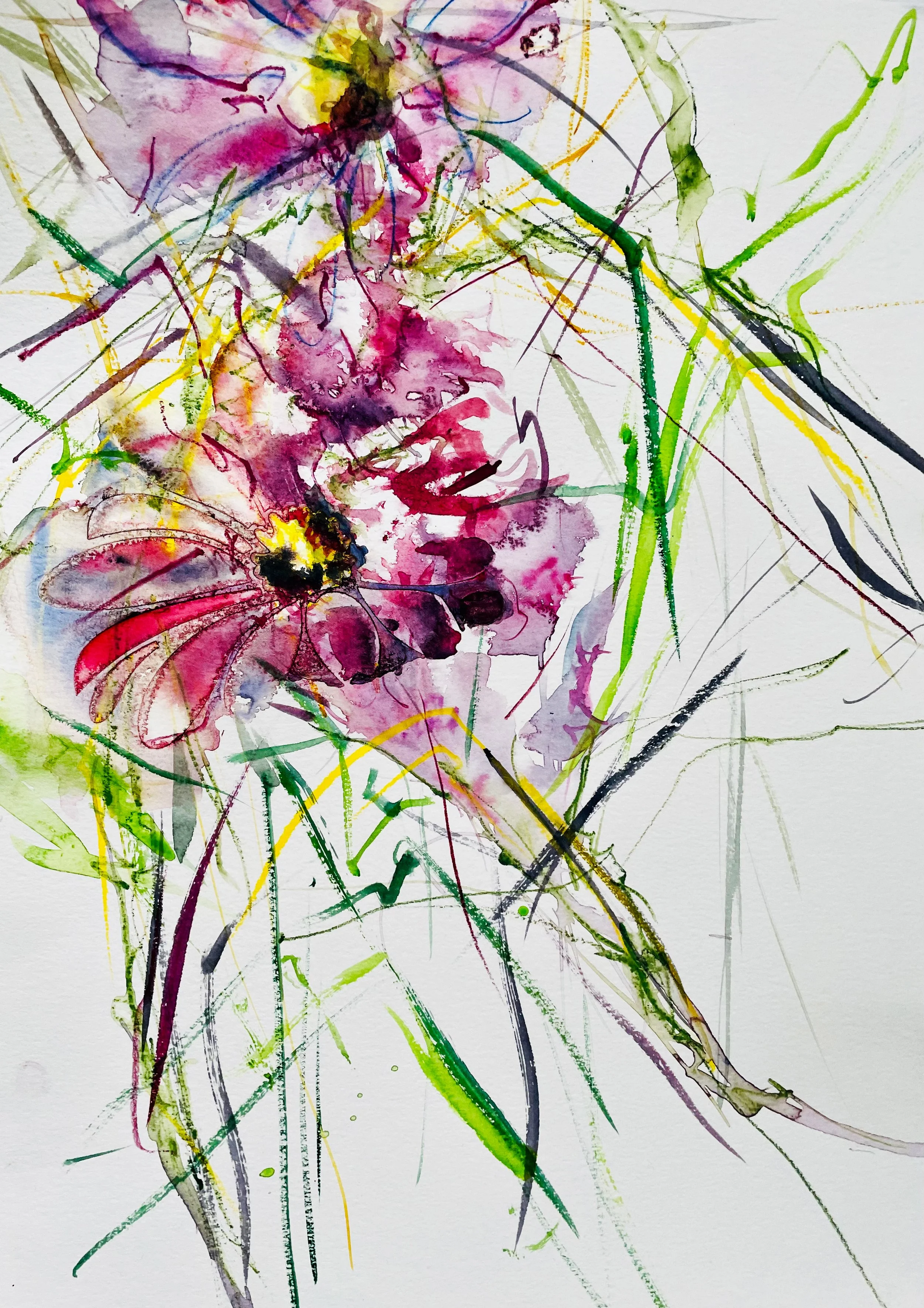 THis is a watercolor painting on 140lb watercolor paper 
9"X12" 
198.00