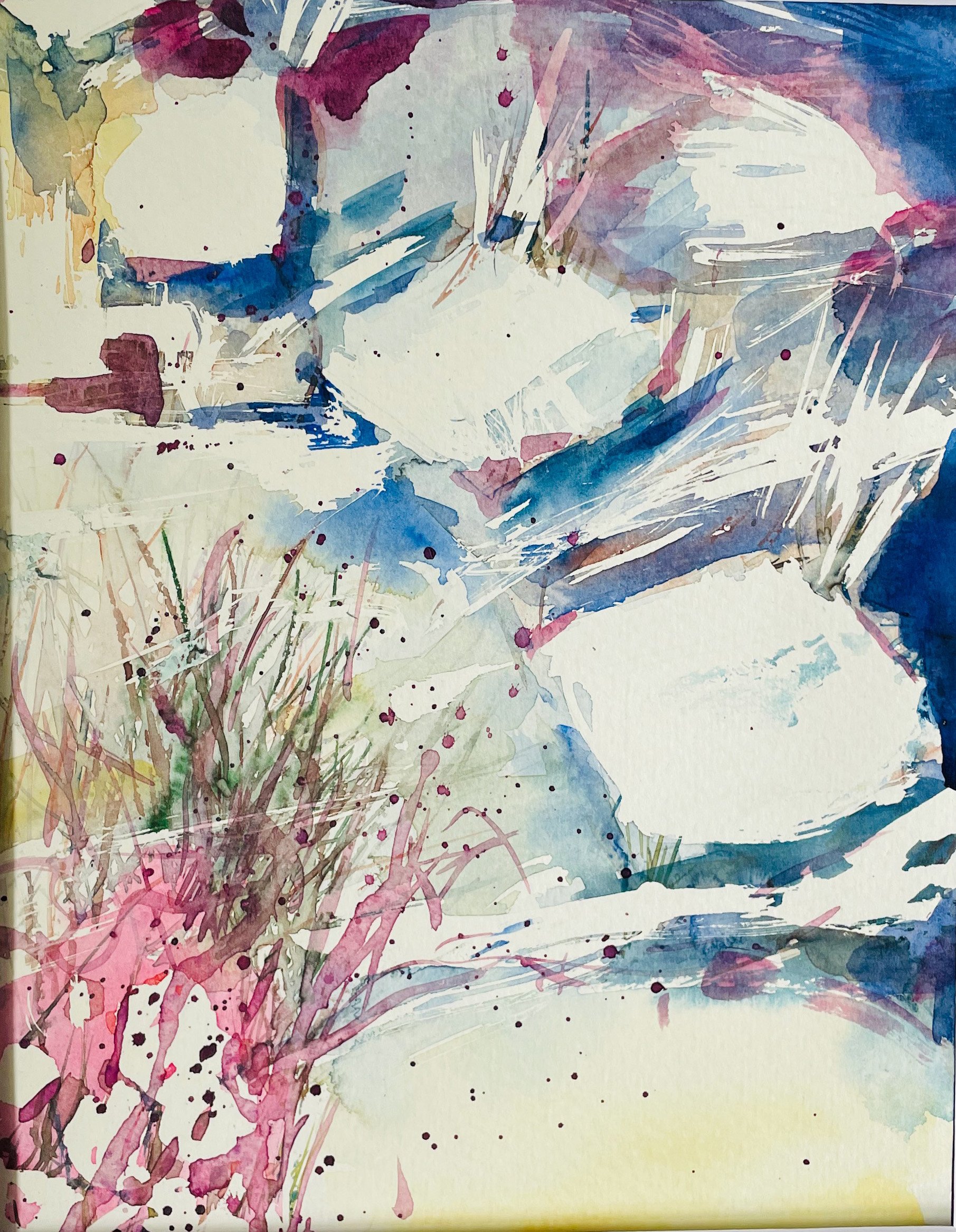 This is a watercolor painting.
9"X12" 
framed 
200.00