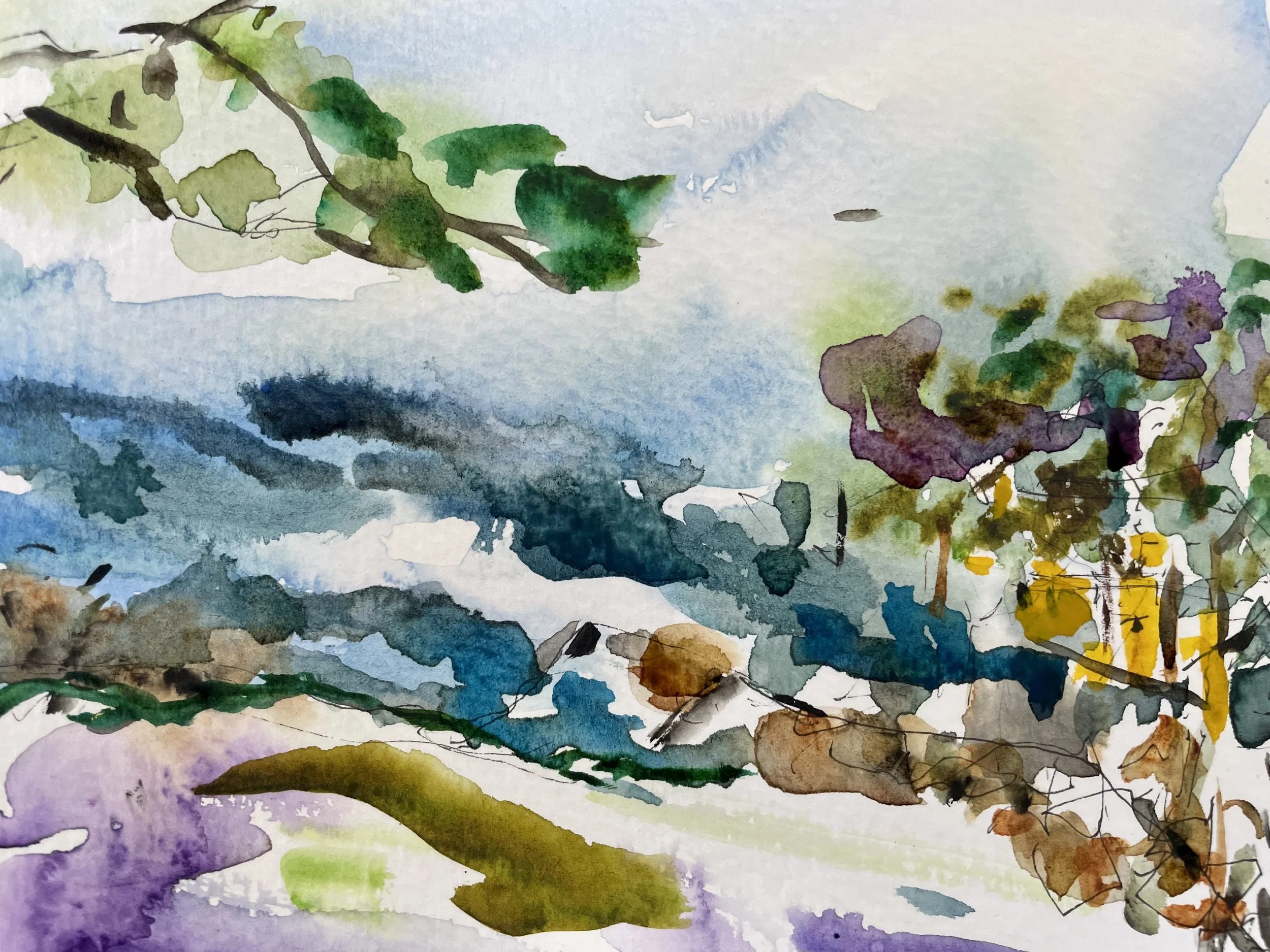 This is a watercolor painting.
8"X8"
Framed 200.00