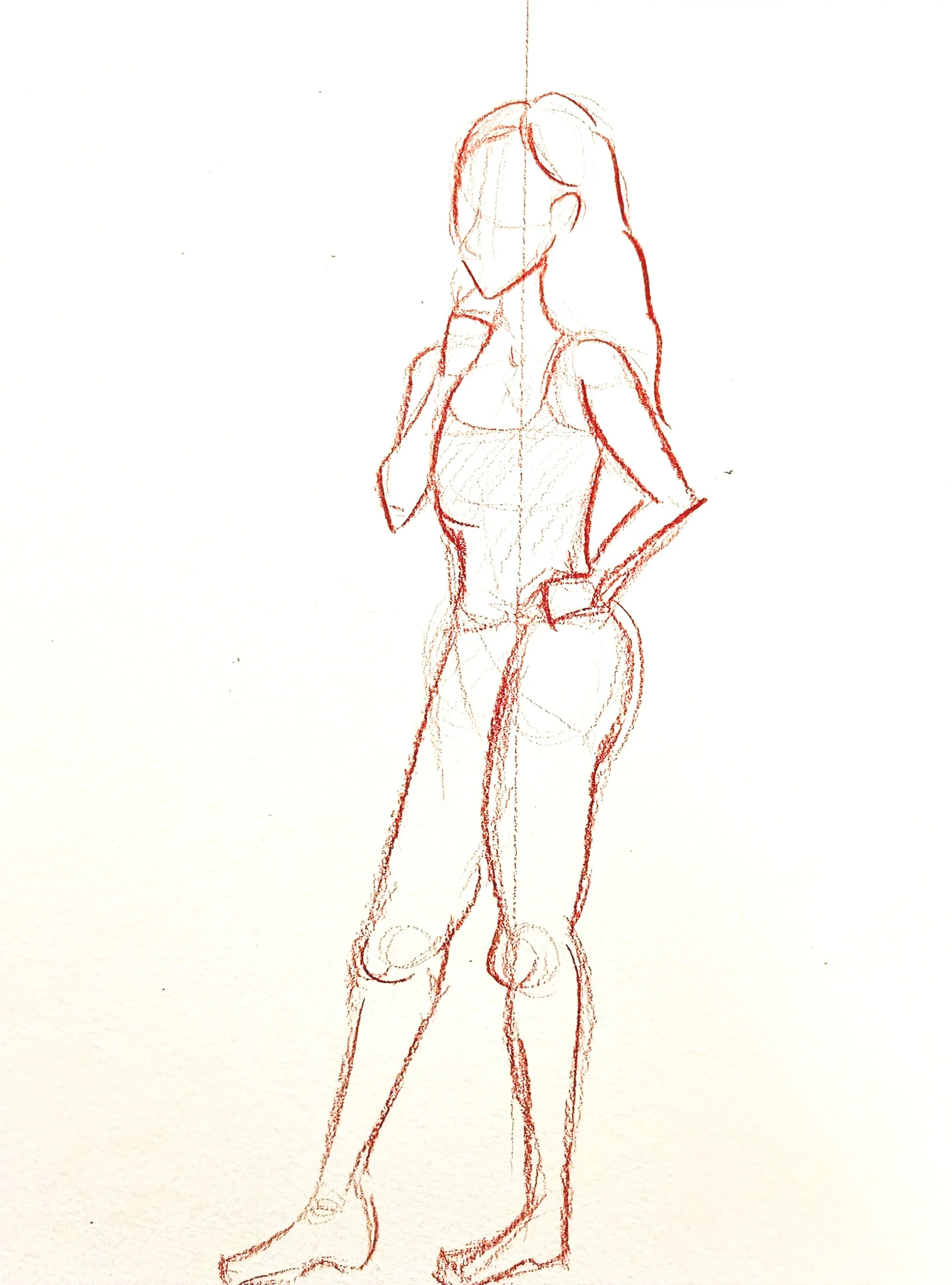 Fashion Illustration | Contrapposto Pose
