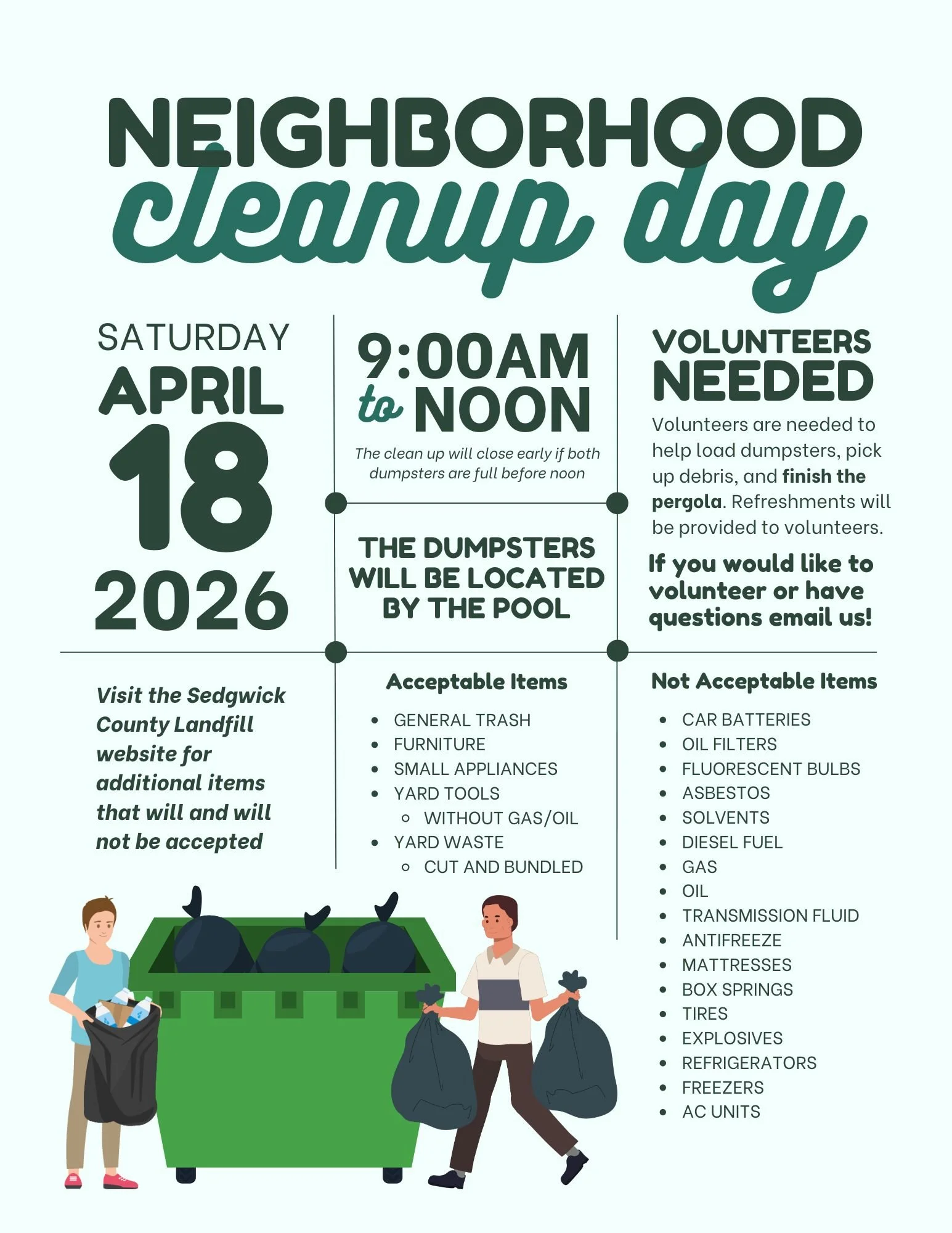 Neighborhood Clean Up