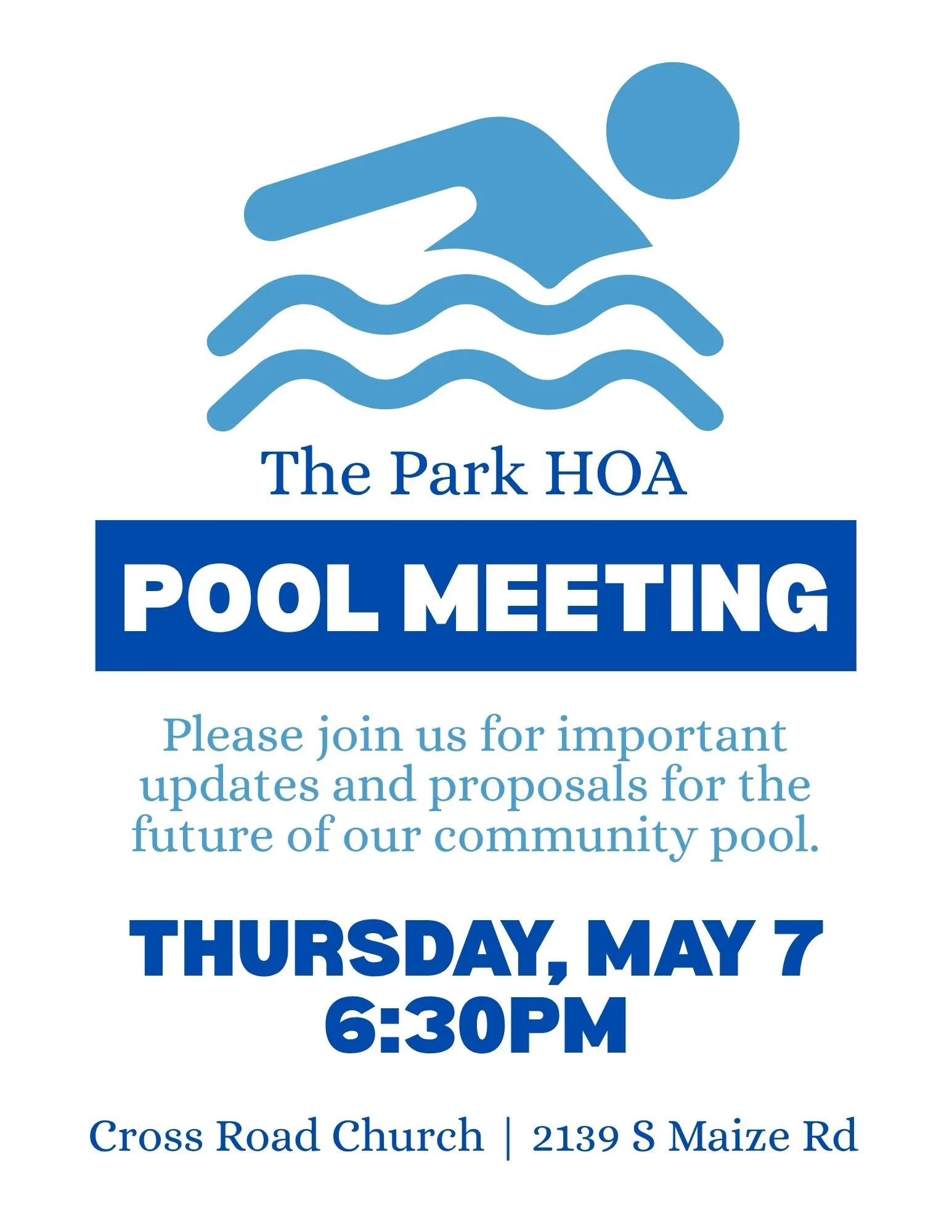 Park HOA Pool Meeting