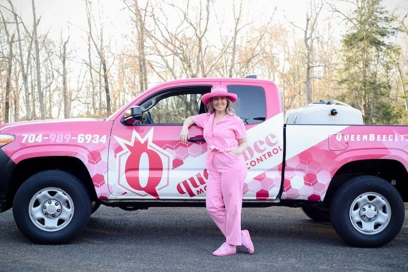 Queen Bee with Mosquito Truck