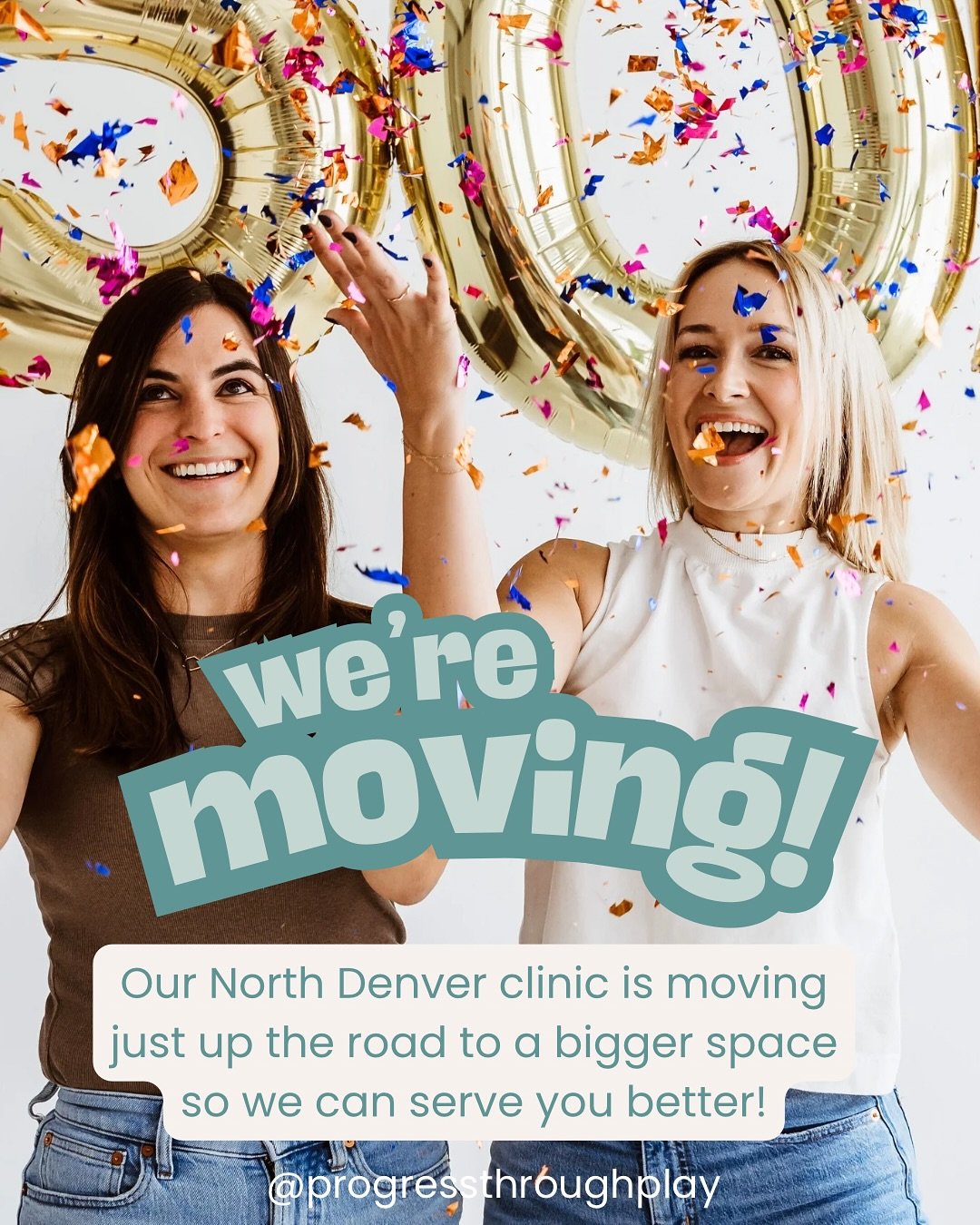 Lots of exciting updates to share from @progressthroughplay - today we&rsquo;re happy to announce that our North Denver clinic is moving to @ownyourpelvichealth. Starting June 1st you can find @ptp_dr_nicole seeing patients there on Tuesdays! 
-
We a