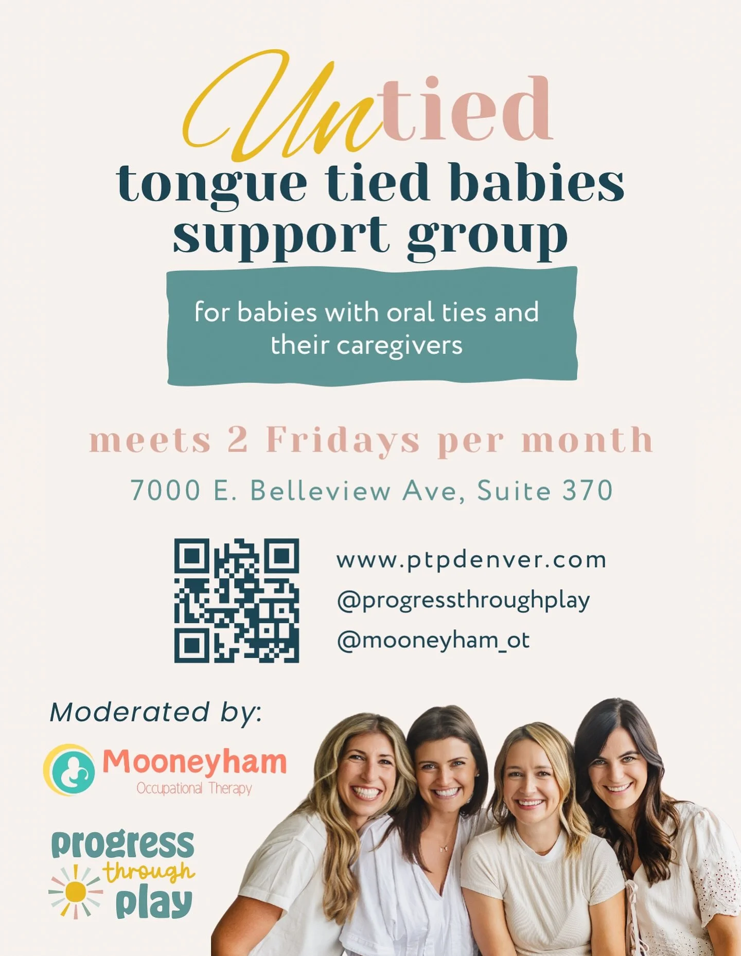 Tongue Tie Support Group Mission Statement:

Our mission is to create a safe, supportive space where families navigating tongue tie concerns feel seen, validated, held, and connected. We believe no parent should walk this journey alone. Through peer 
