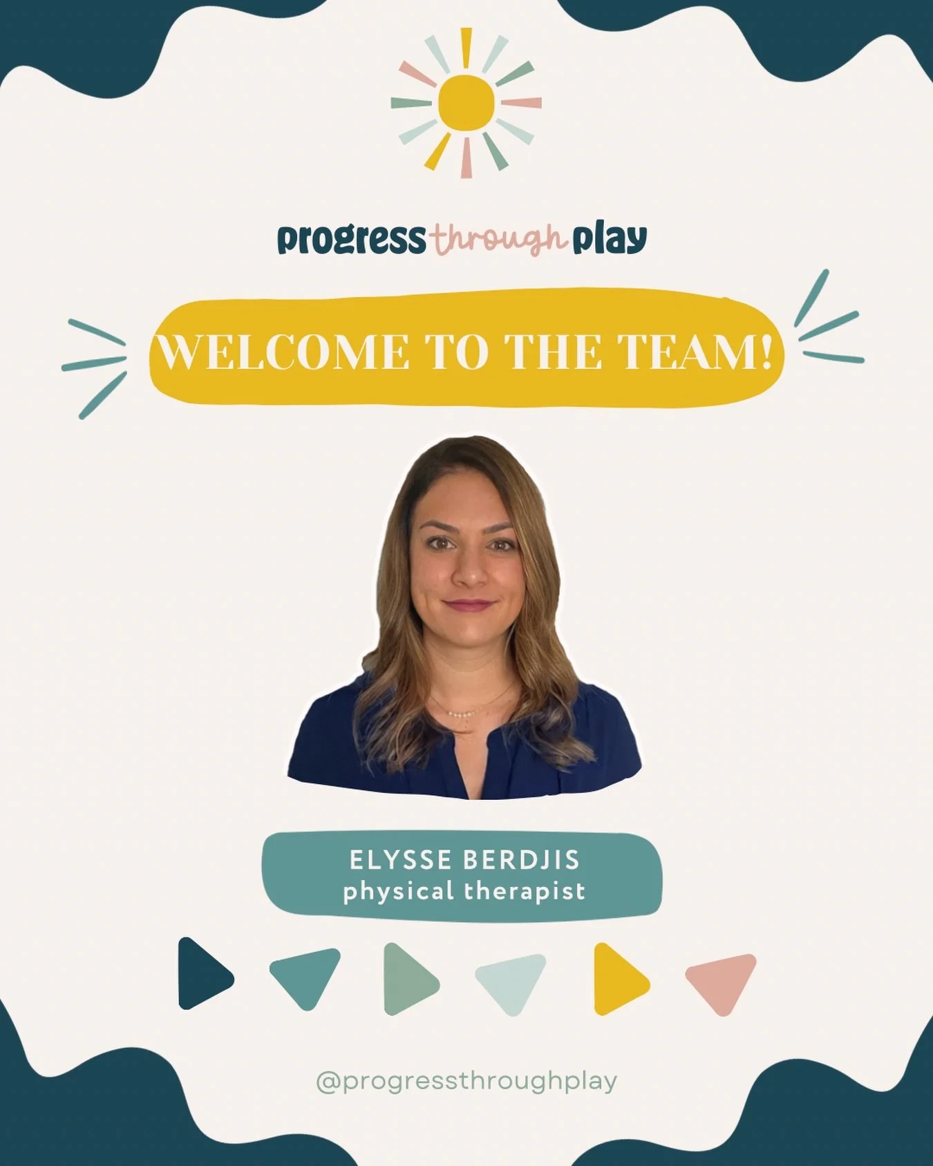 I&rsquo;m so excited to announce that our team is growing (again!)! Everyone give a warm welcome to @ptp_dr_elysse! Elysse is a pediatric physical therapist and mom of 2 who will be taking over our denver metro and southern suburbs region for home vi