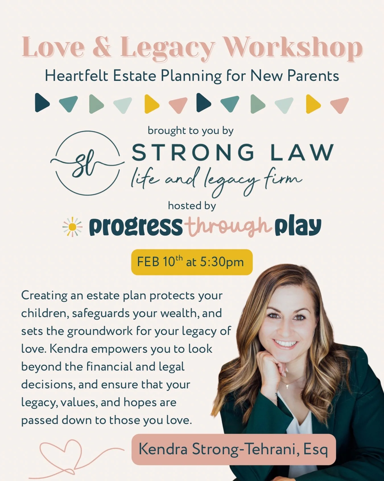 New parents in Denver: you won&rsquo;t want to miss this workshop we&rsquo;re hosting with @stronglawco !

💕Give your family the best Valentine&rsquo;s Day gift by learning all about how to protect your baby&rsquo;s future with wills and estate plan