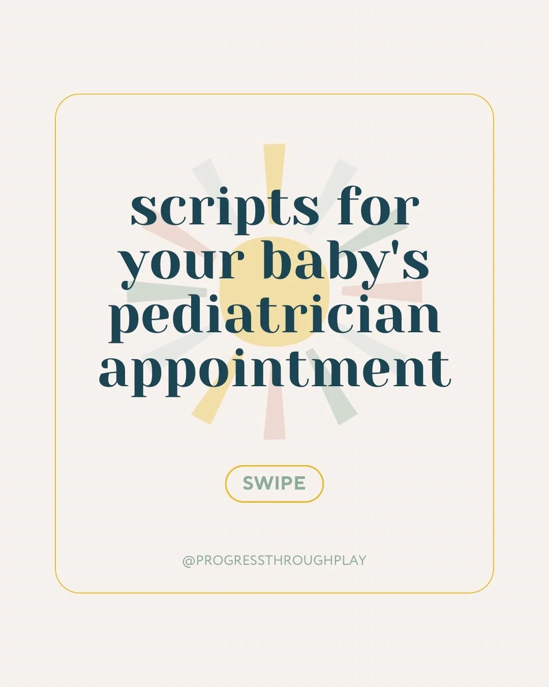 SAVE this for when you need it! Remember: you do not need to wait for your next pediatrician appointment before seeking PT/OT or Speech therapy to help your infant. All states in the US allow some degree of direct access to therapies and in CO you *n