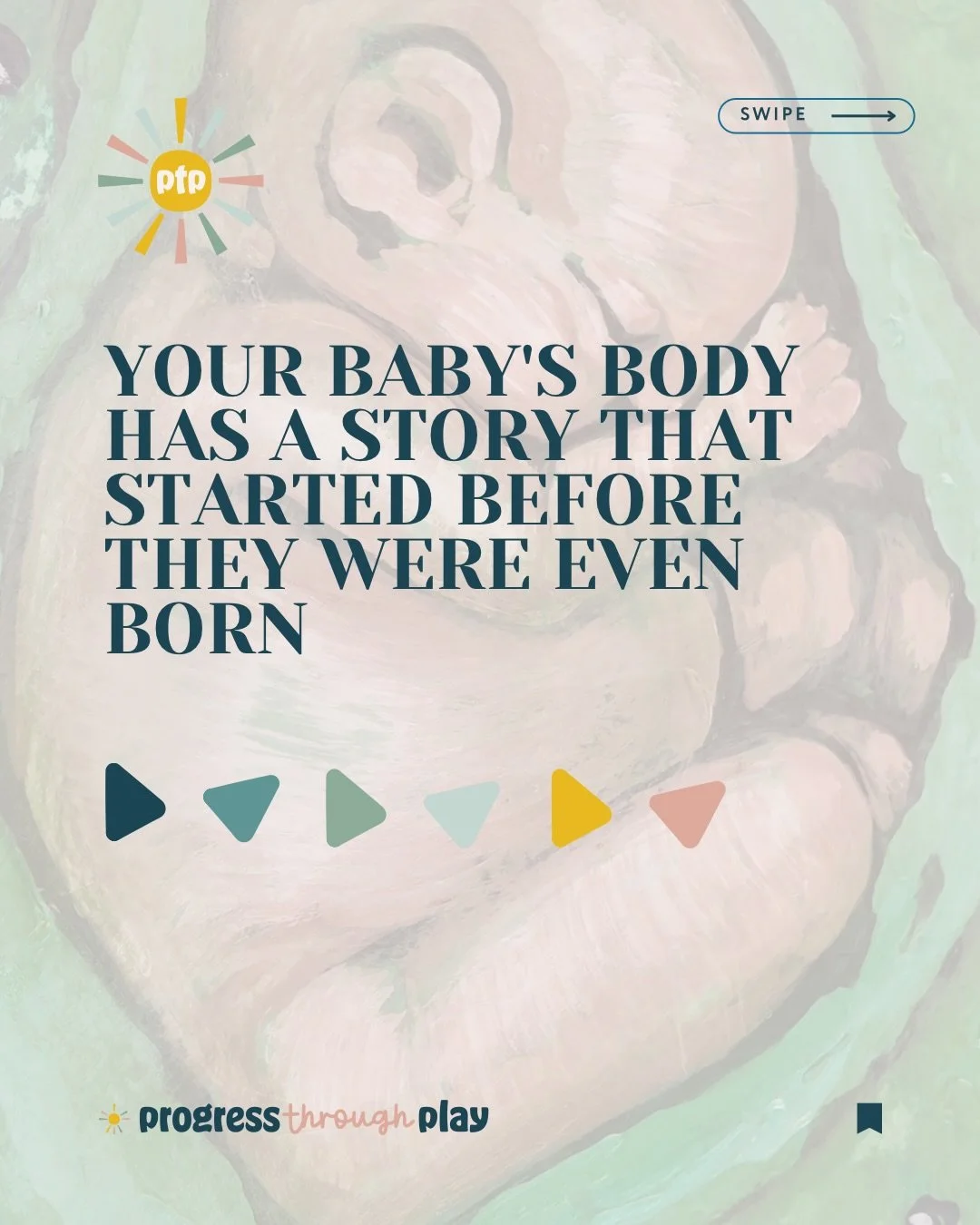 Listening to little bodies is one of the coolest parts of our job at @progressthroughplay - gentle manual therapies help our youngest patients unwind from any constriction in the womb or tension they are holding from birth. We love seeing that tensio