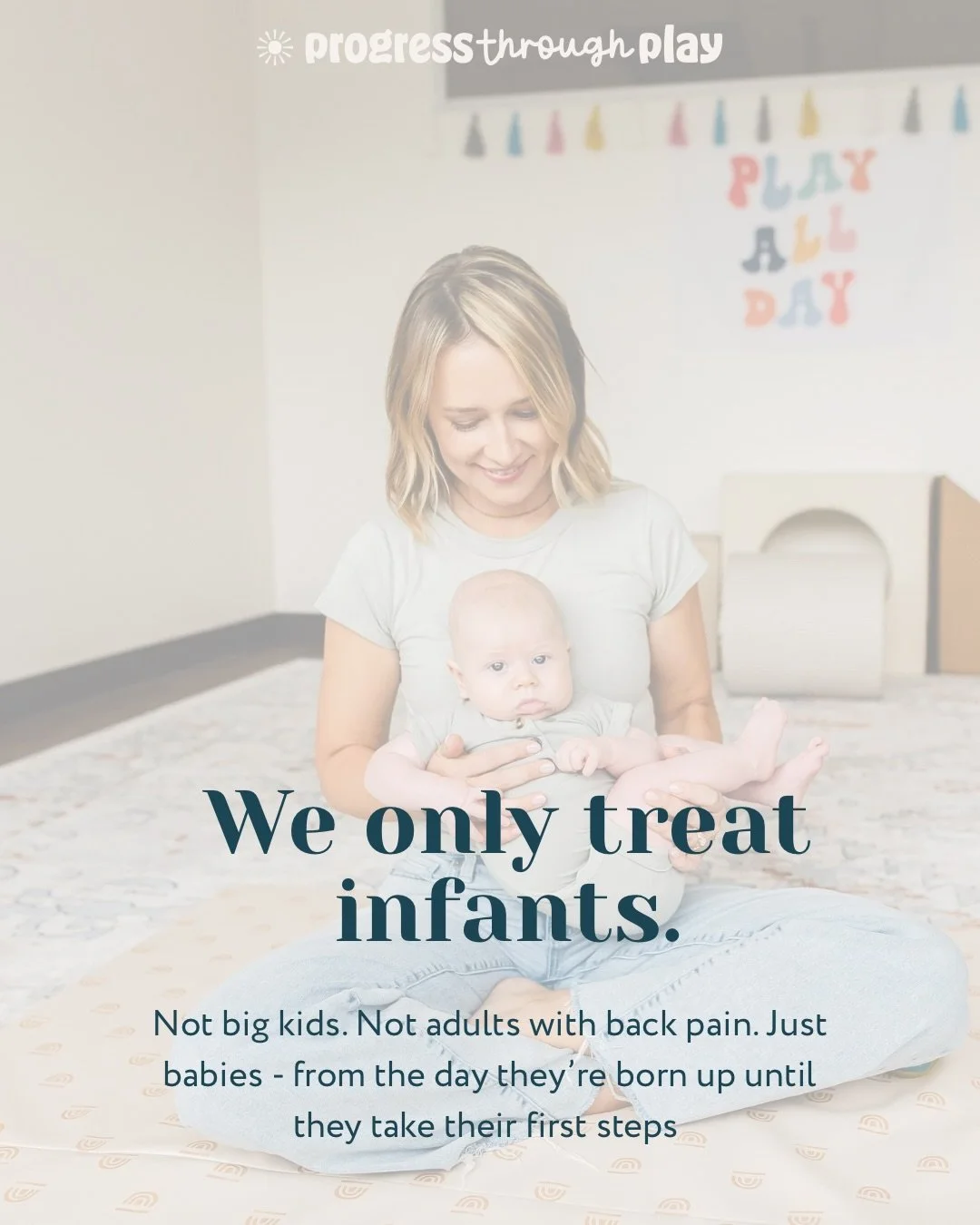 For the parents who&rsquo;ve been brushed off, told to wait, or just know something isn&rsquo;t quite right with her baby&hellip;
You&rsquo;re not overreacting. And you deserve a provider who sees what you see.

At Progress Through Play, infants are 