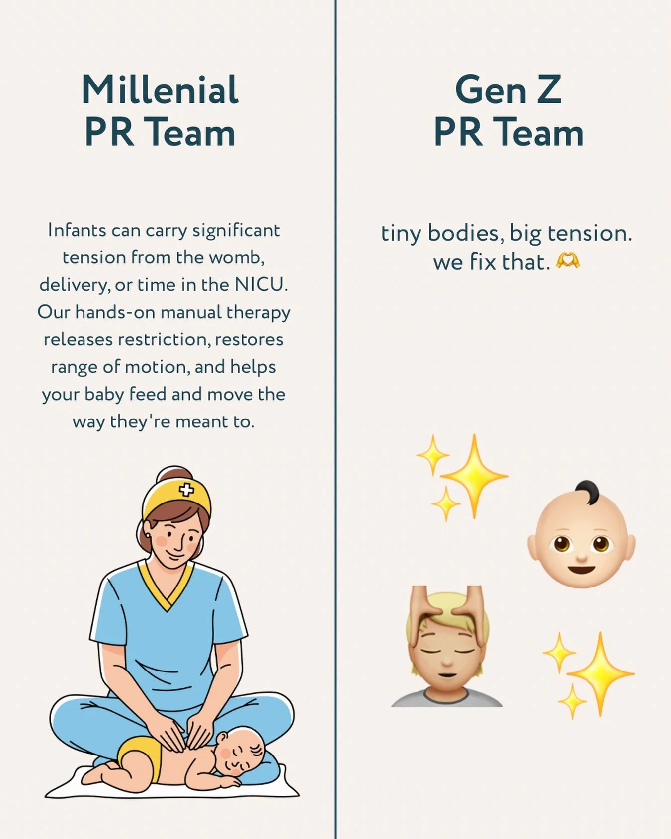 baby is RELAXED. baby is THRIVING. 🙌🏼

@progressthroughplay believes all babies deserve to feel good in their bodies so they can eat, sleep, poop, and play with ease.
