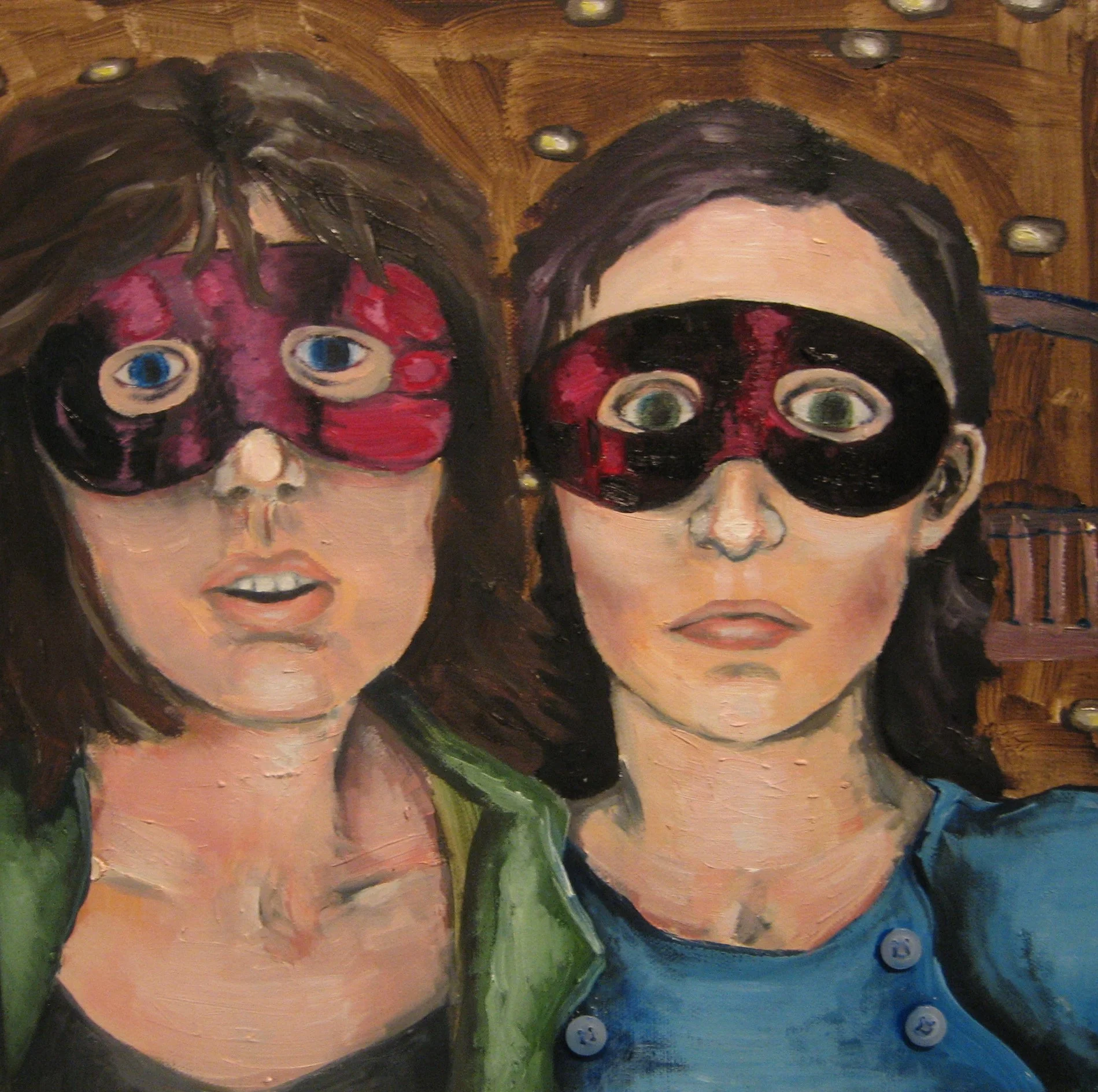 Stalkers, Acrylic on canvas