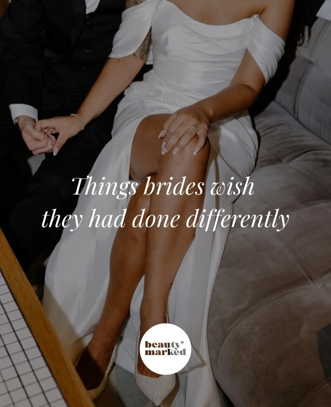 Learn from the brides who came before you 🤍

We have been in a lot of getting ready rooms and heard a lot of &ldquo;I wish I had done this differently&rdquo; moments. So we put them together in one place because you deserve to go into your wedding d