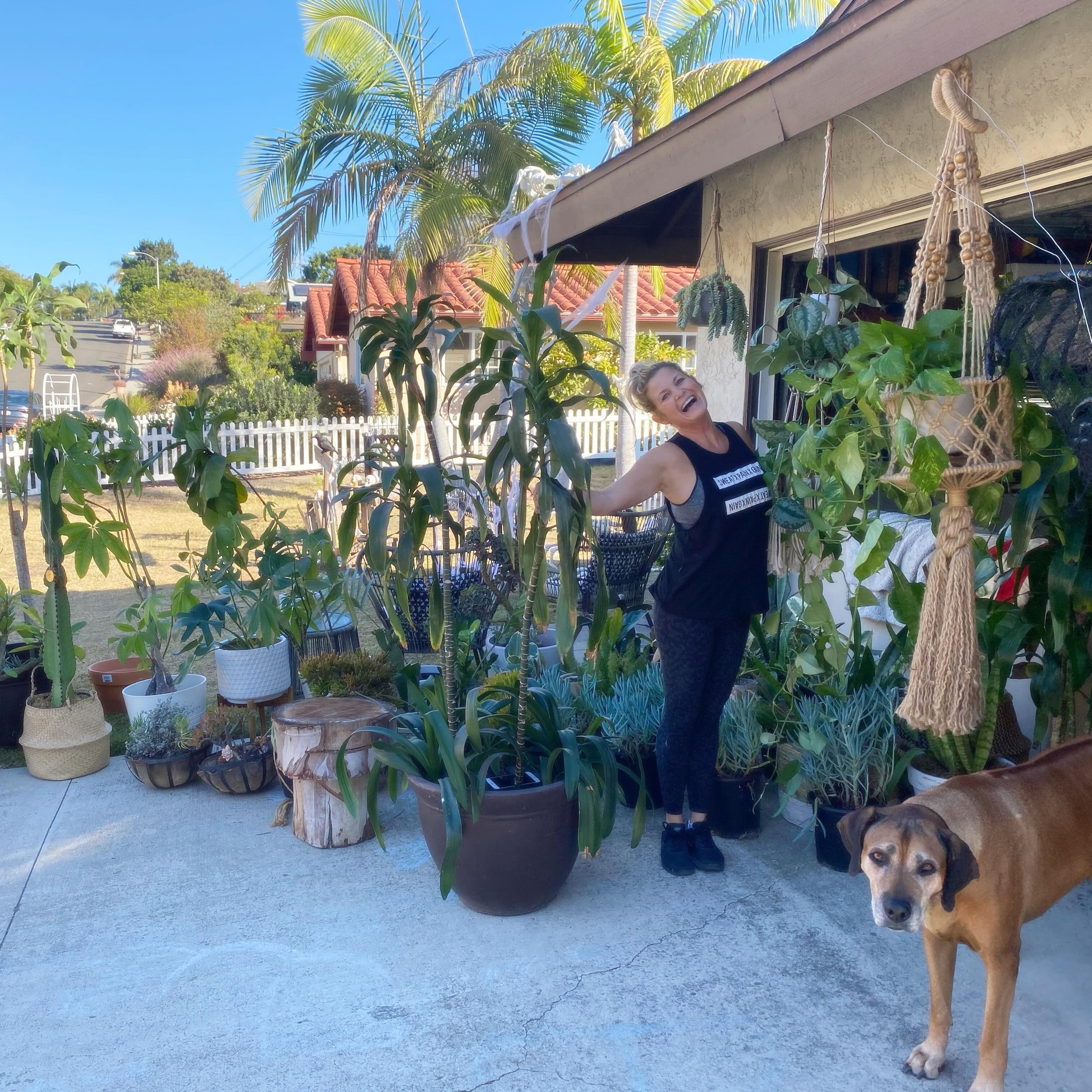 This was moving day a few years ago&hellip; our plants 🪴 needed their own trailer 🫣 
The hubby told the kids if they could guess how many plants I had (they had to guess no more or less than 10) he&rsquo;d buy them a lego. 
Guesses came in around 7
