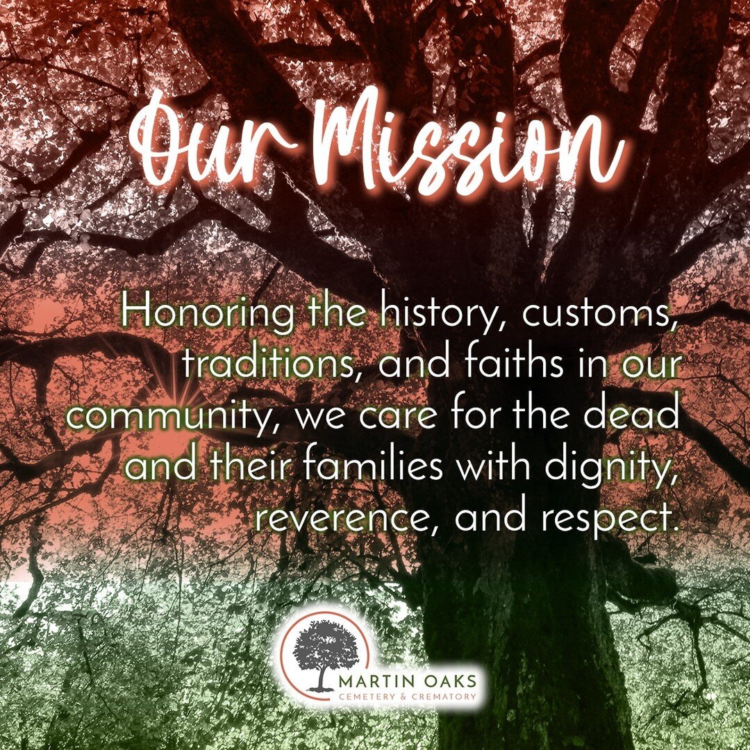 Our Mission

#martinoaks #texascemetery #moccmission