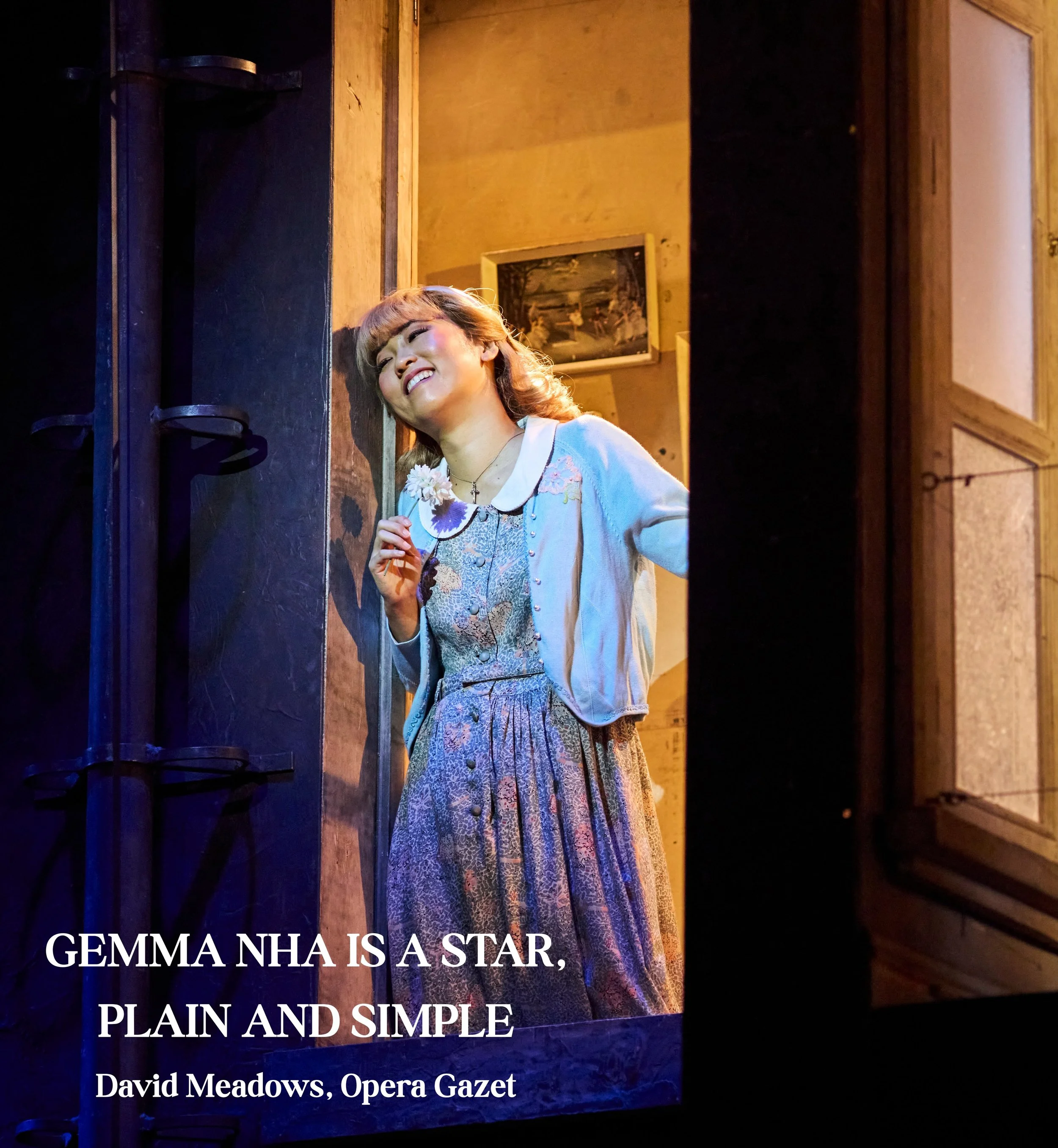say it in an australian accent and it rhymes 🤩 more reviews below ⬇️

📸 @keithsaunders 

🦋 The evening&rsquo;s emotional compass is Gemma Nha, whose Sydney Opera House debut as Gilda is distinguished by uncommon sincerity. Her soprano combines cry