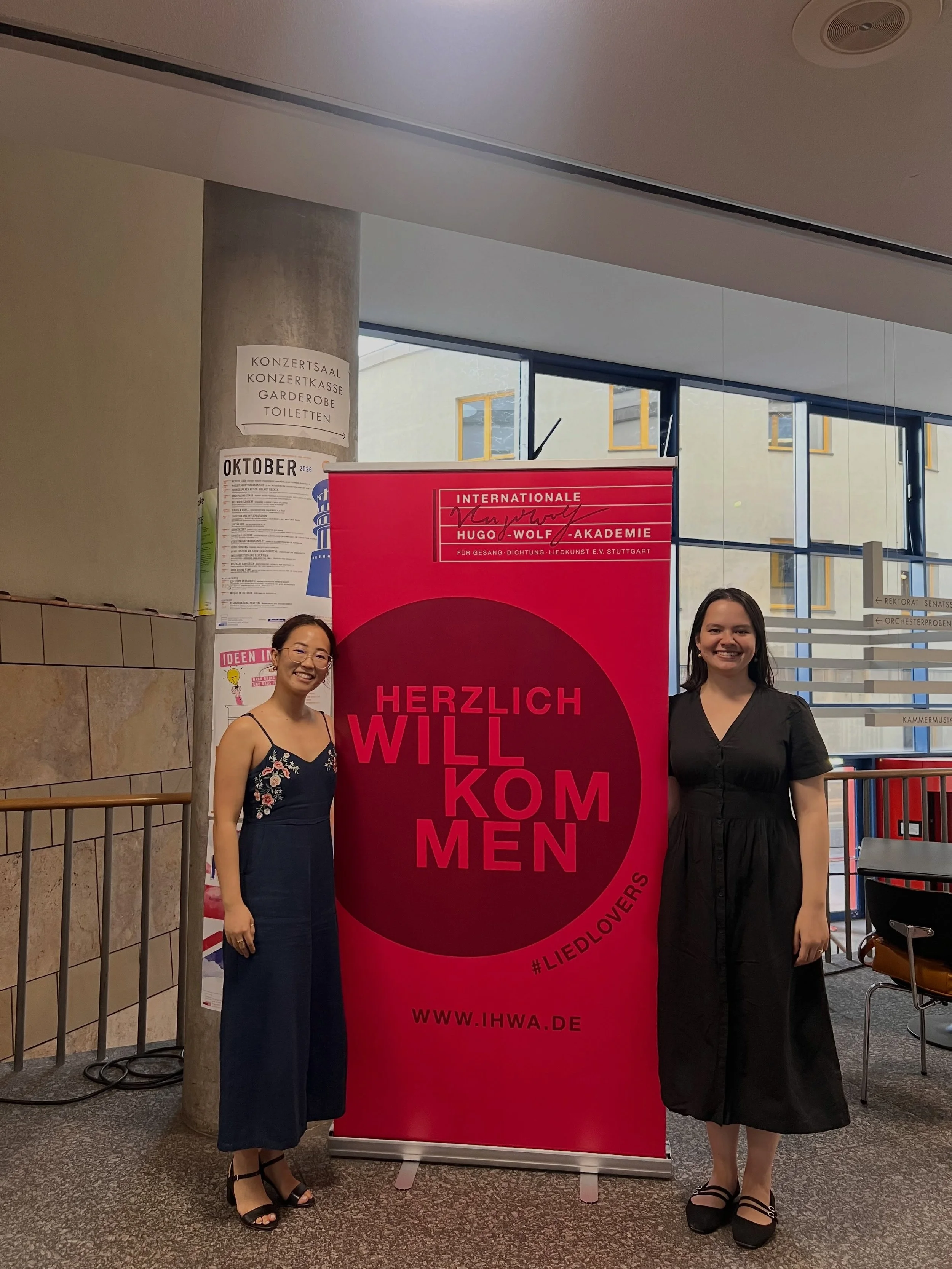 we&rsquo;re here in stuttgart and excited to perform our first round program tomorrow!! you can livestream our performance on youtube at 3pm vienna, 9am nyc, 11pm sydney!!

livestream: https://m.youtube.com/@liedwettbewerb?ra=m