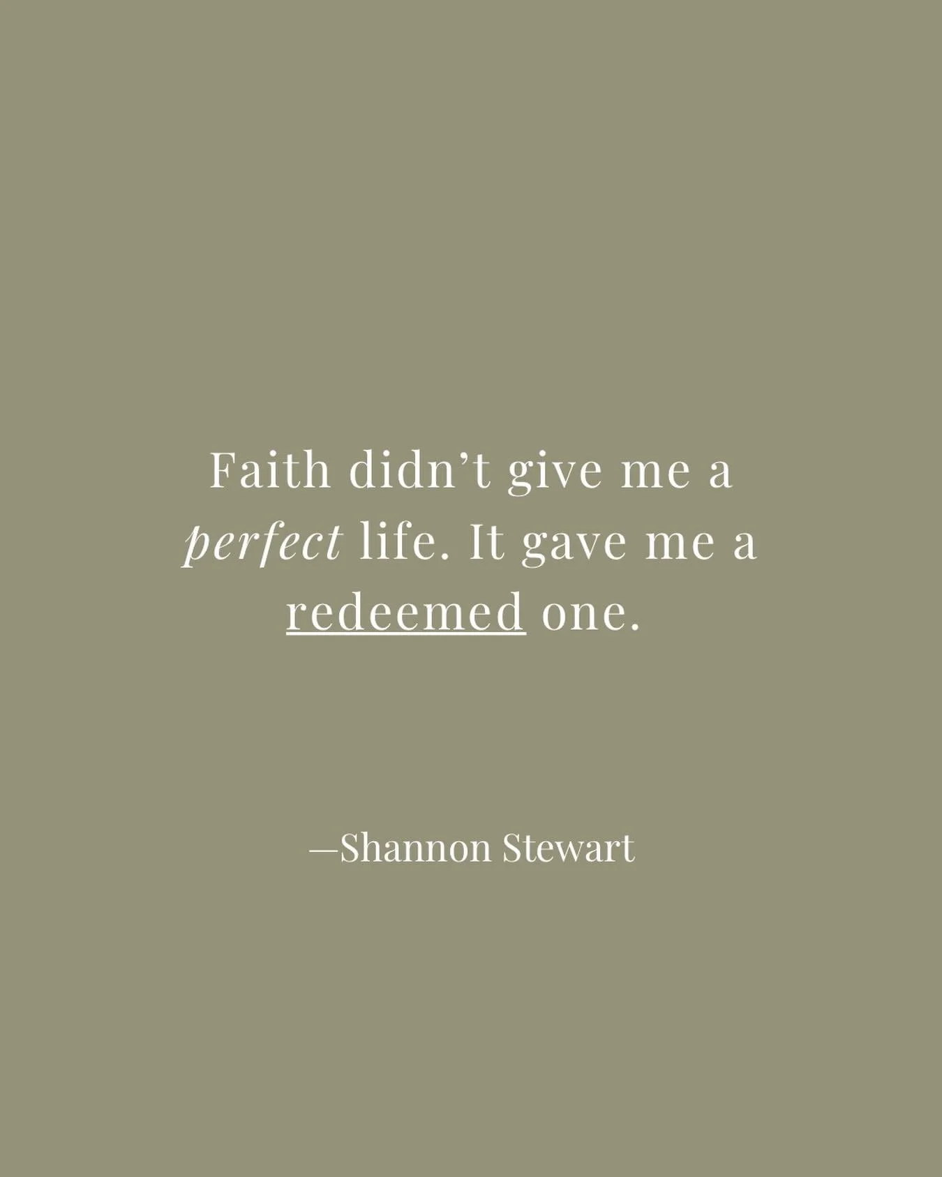Believing in Jesus as my Lord and Savior didn&rsquo;t shield me from pain. It didn&rsquo;t keep me from falling or spare me from trials and testing.

But it did take my failures, weaknesses, mistakes, and brokenness&mdash;and redeem them.

He brought
