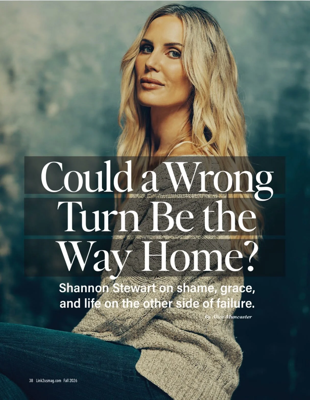 There was a time I would have been terrified for you to read an interview like this.

Being honest meant admitting that I had made choices I never thought I would make. It meant letting people see beyond the &ldquo;good girl&rdquo; they remembered.

