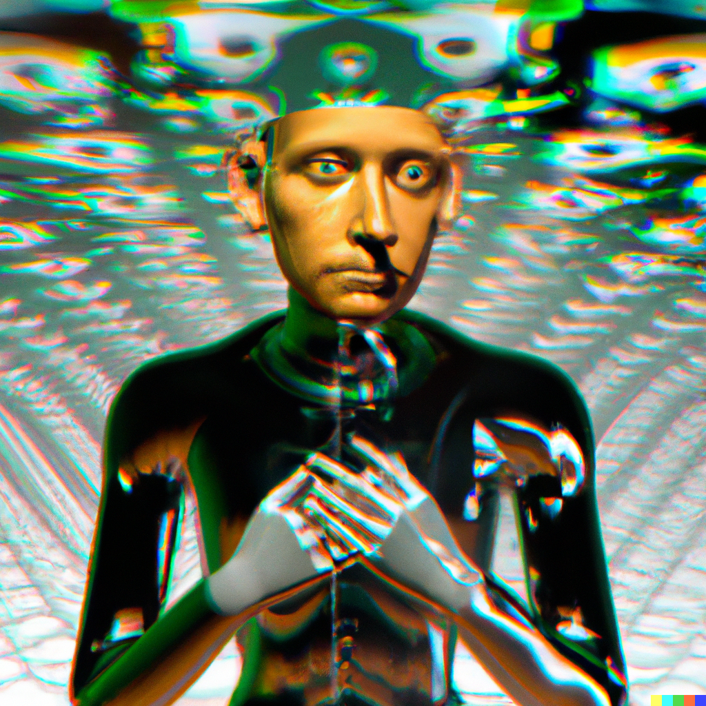 DALL·E 2023-01-08 17.28.02 - A futuristic illustration of a self aware AI named nemo in the metaverse digital art.png