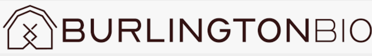 BURLINGTONBIO logo with geometric design