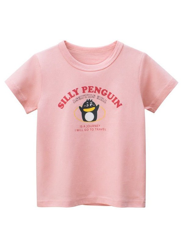 Girl's Silly Penguin T-Shirt