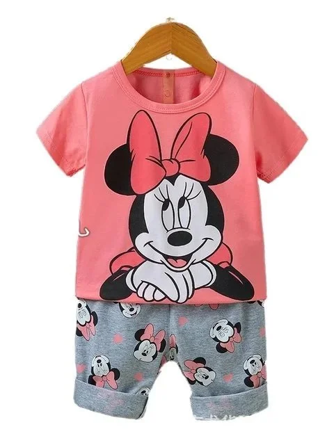 Girl's Mini Mouse Shorts Set