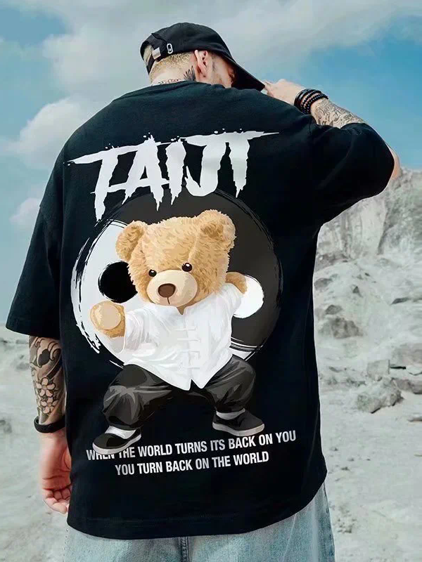 Men's Oversize Loose Fitted T-Shirt